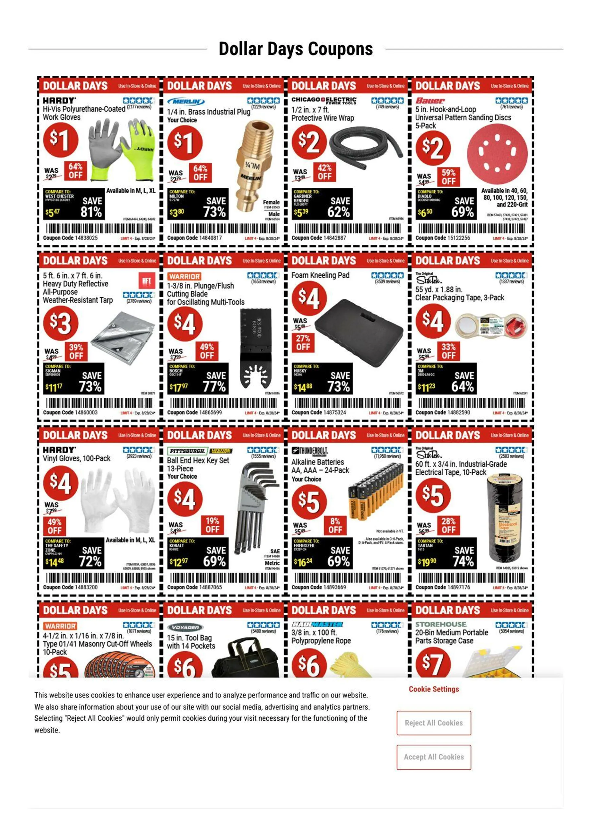 Harbor Freight Current weekly ad - 1