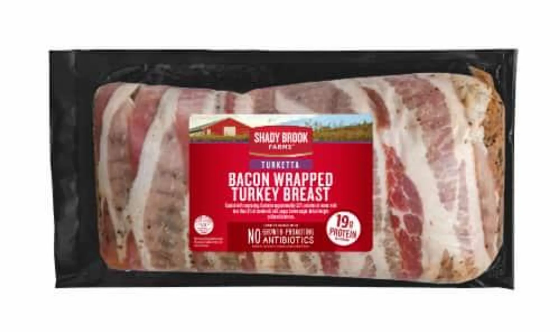 Shady Brook Farms® Turketta Bacon Wrapped Seasoned Turkey Breast