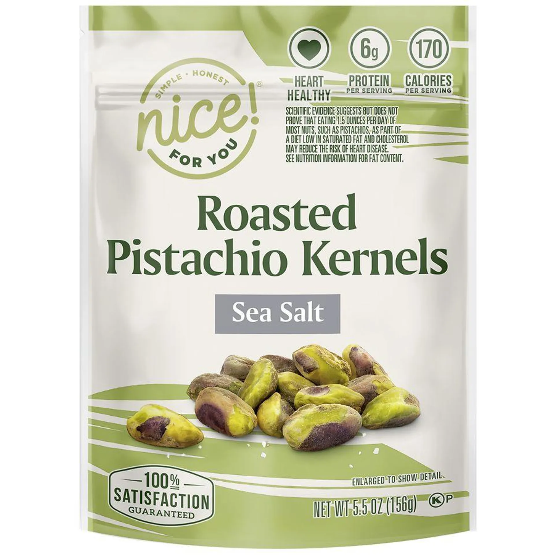 Roasted Pistachio Kernels Sea Salt