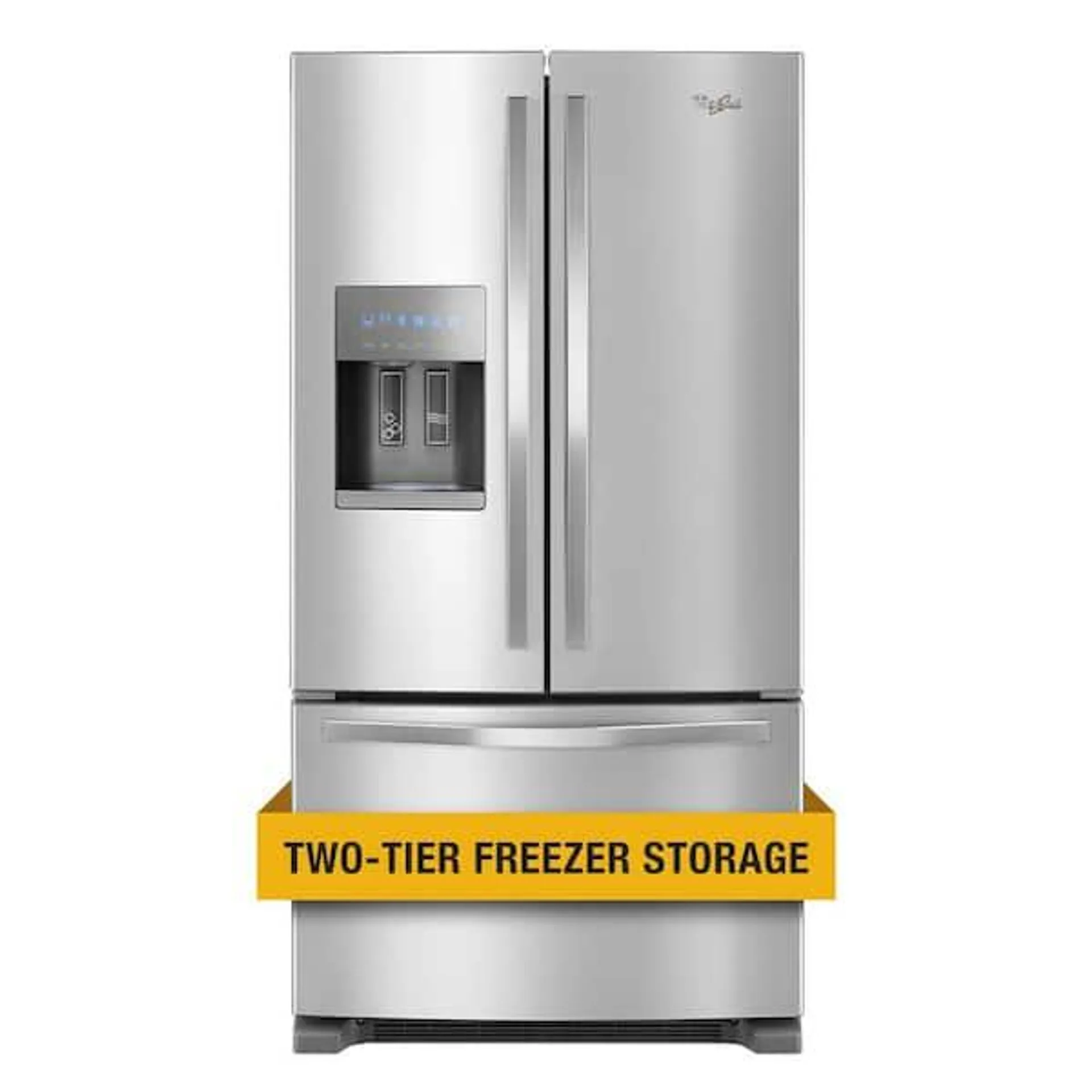 25 cu. ft. French Door Refrigerator in Fingerprint-Resistant Stainless Steel