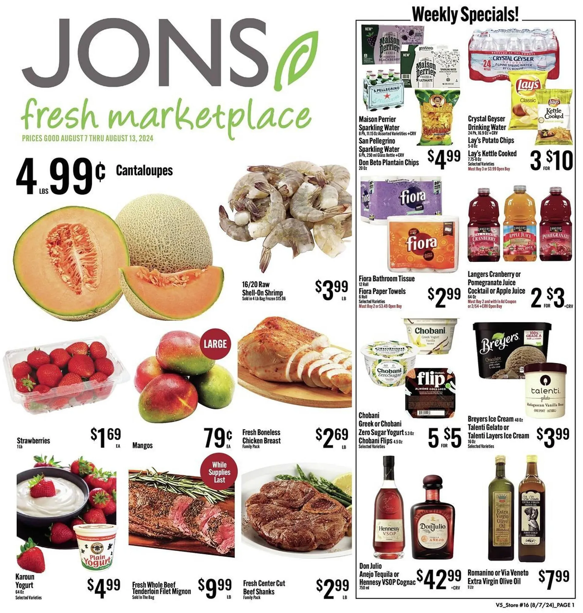 Jons International Weekly Ad - 1