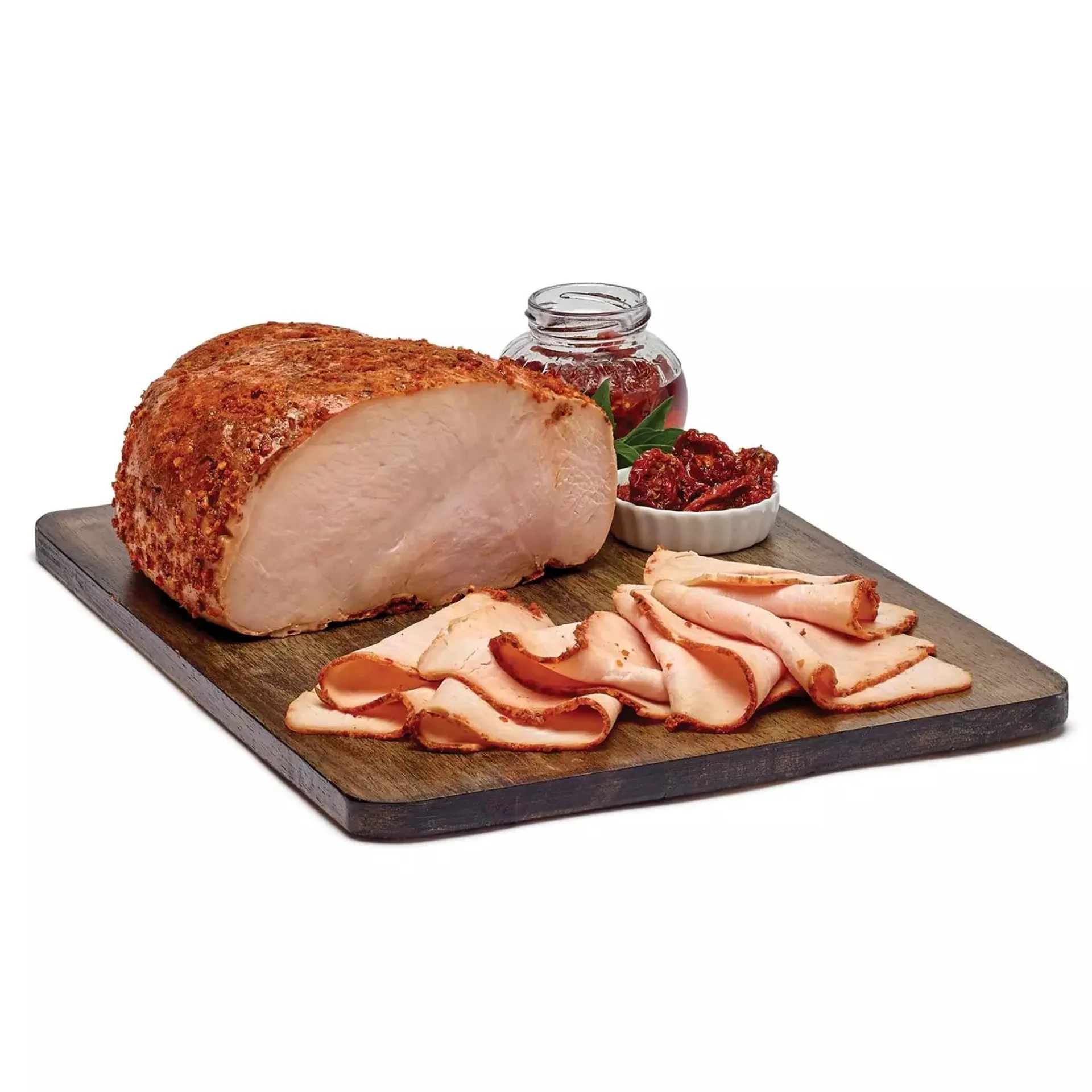 H‑E‑B Deli Sundried Tomato Smoked Turkey Breast, Custom Sliced