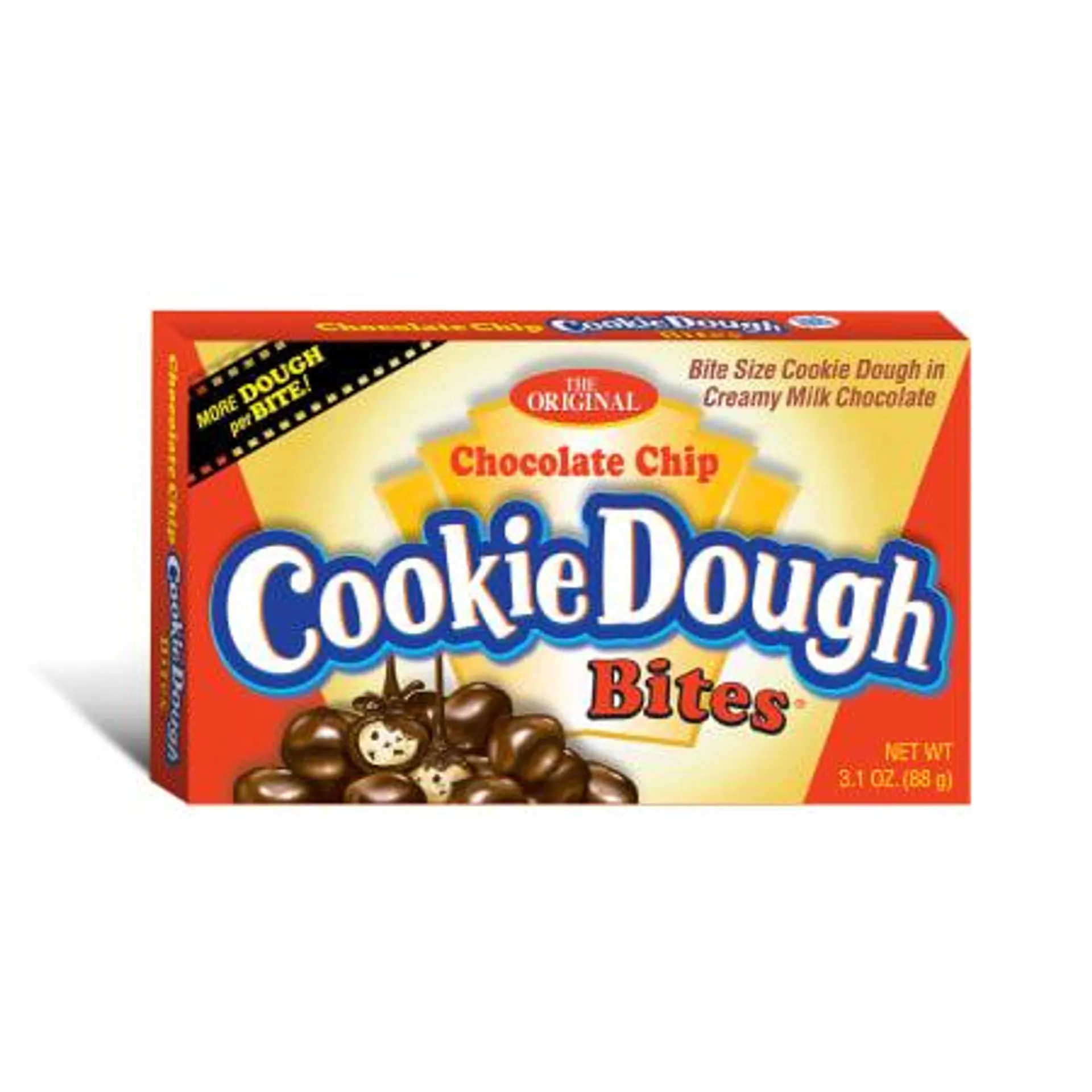 Cookie Dough Bites® Chocolate Chip Theater Box Candy 3.1oz