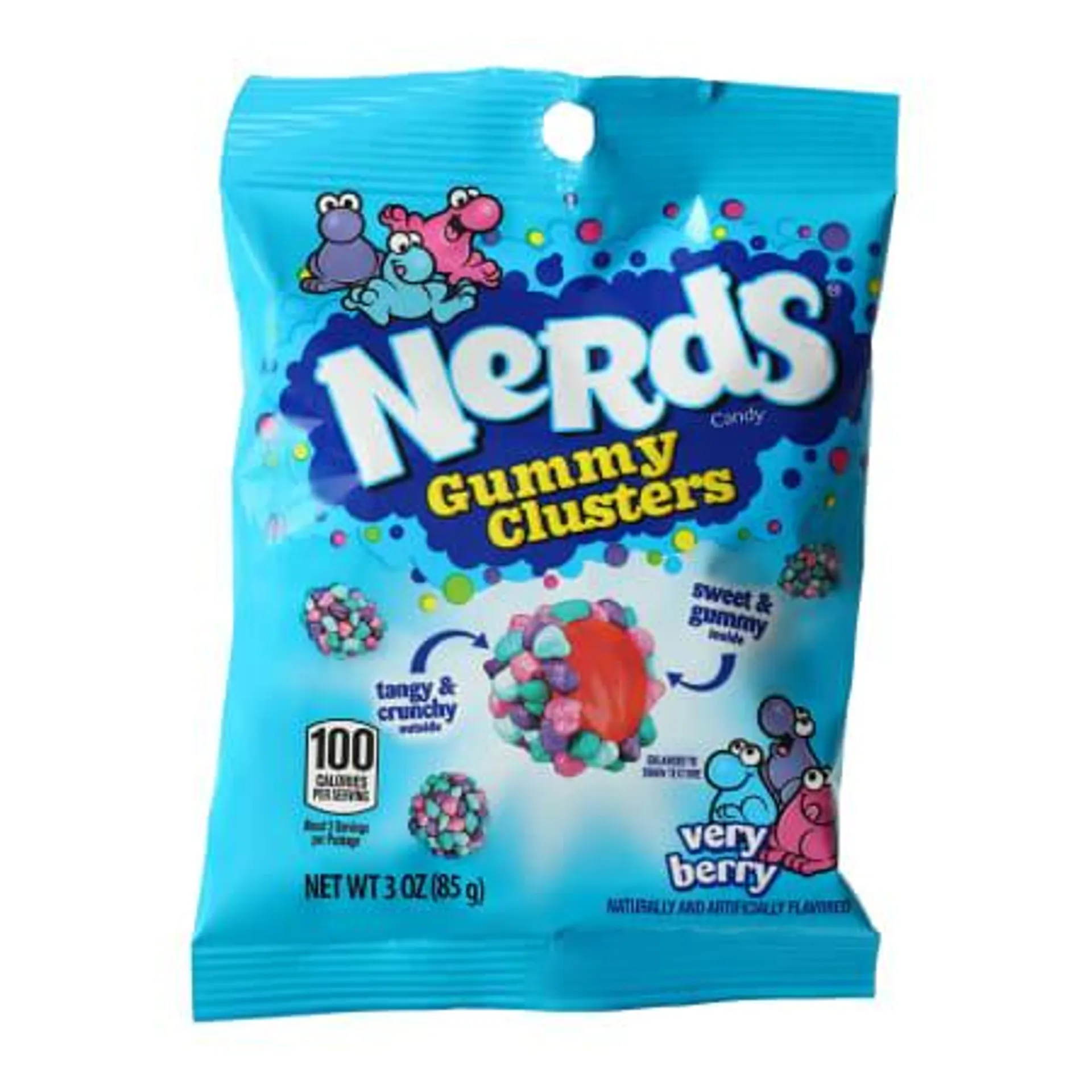 Nerds® Gummy Clusters Candy 3oz - Very Berry