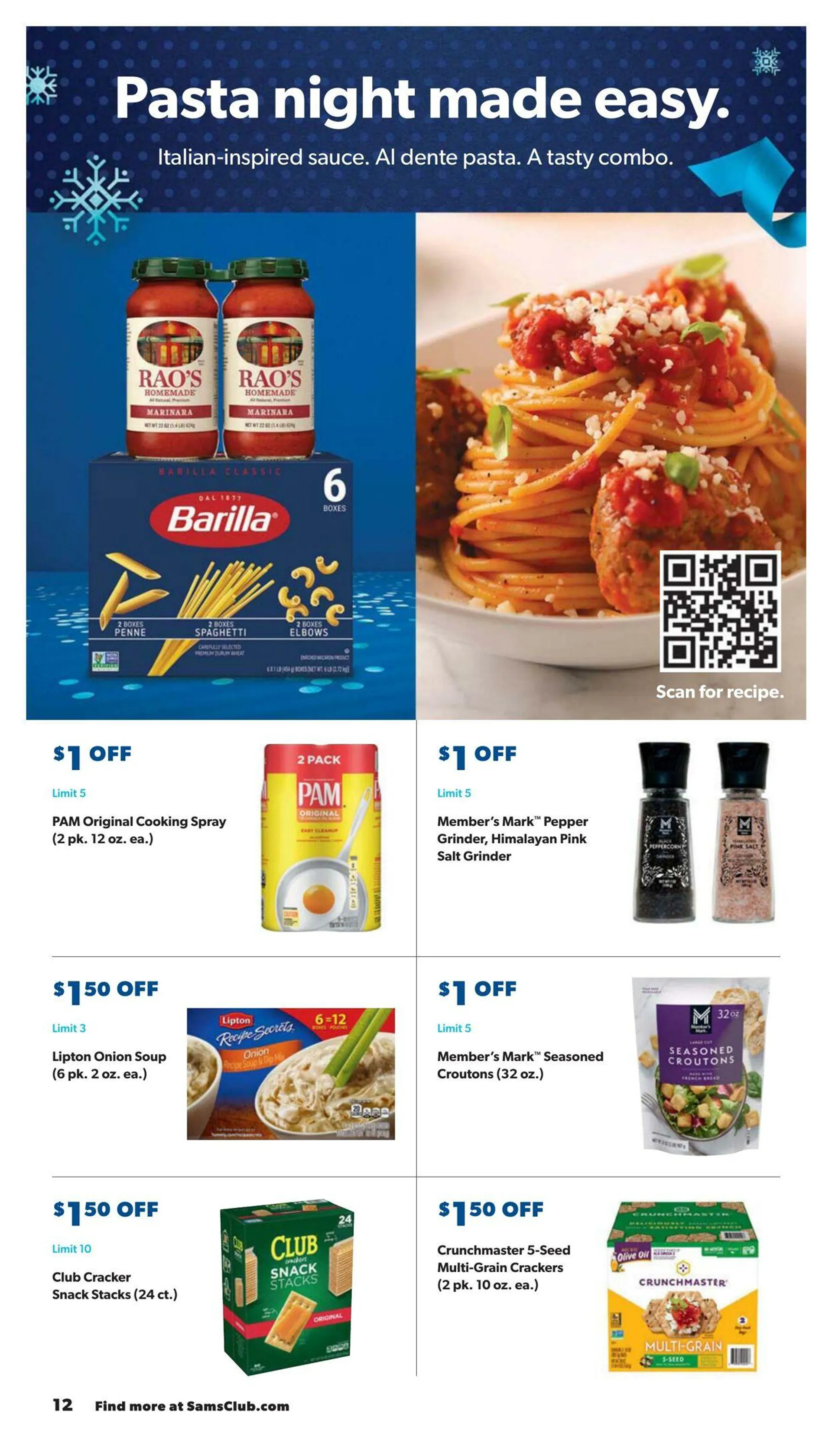 Weekly ad Sam's Club - Christmas 2024 from December 4 to December 26 2024 - Page 12