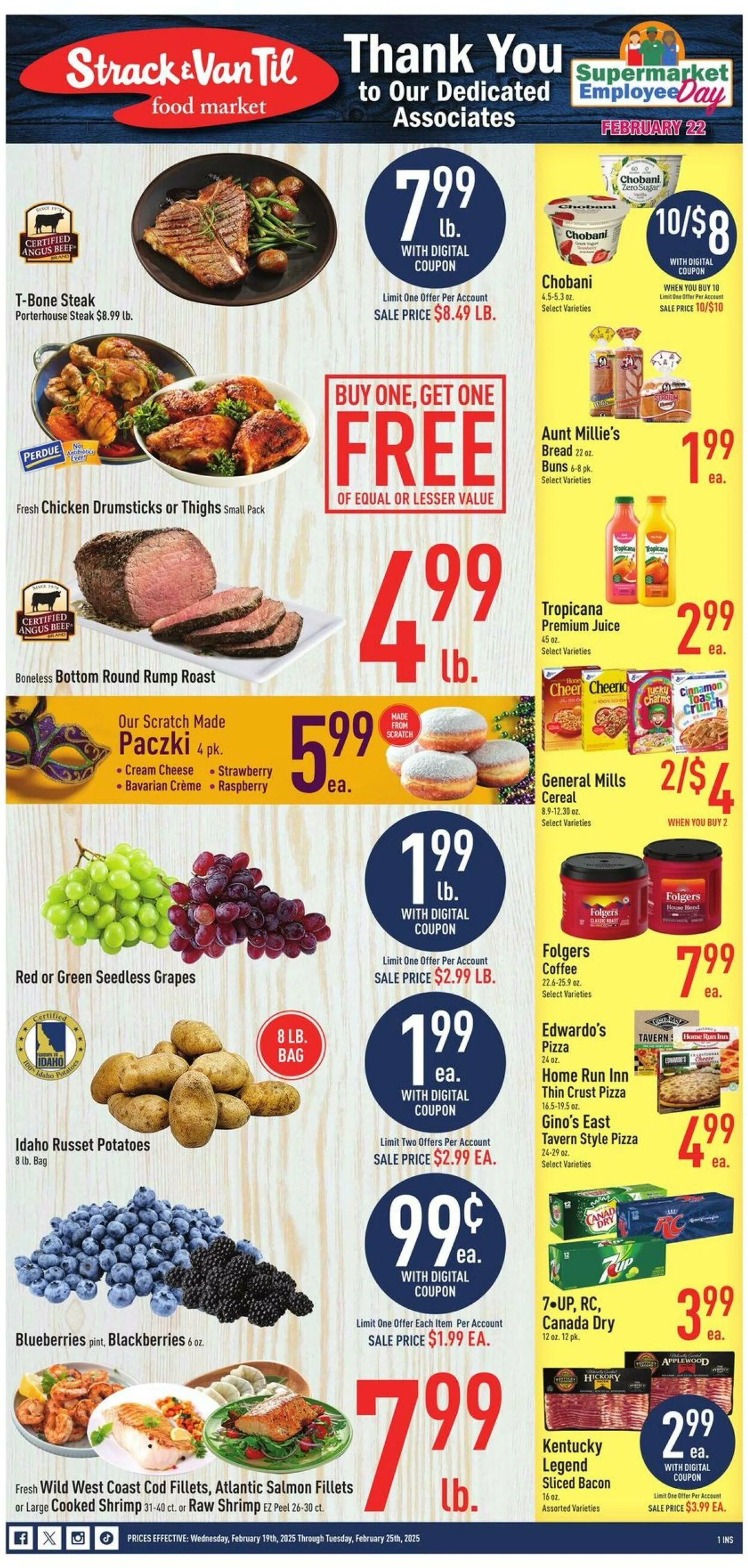 Catálogo de Strack & Van Til Current weekly ad 19 de febrero al 25 de febrero 2025 - Página 1