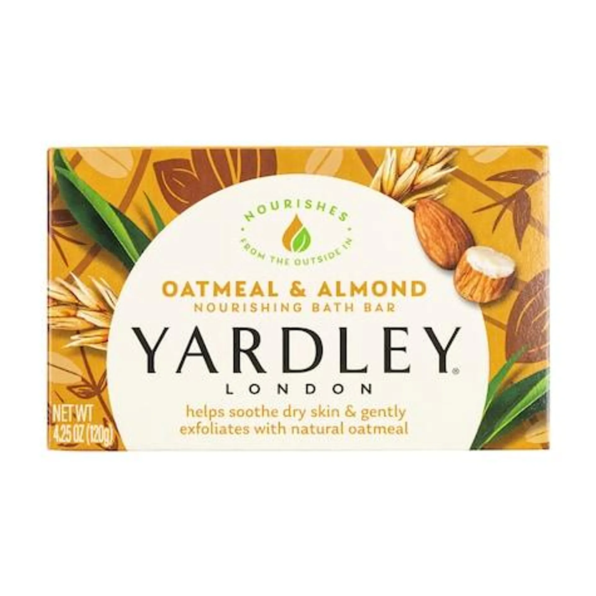 Yardley London Oatmeal and Almond Moisturizing Bath Bars, 4.25-oz.