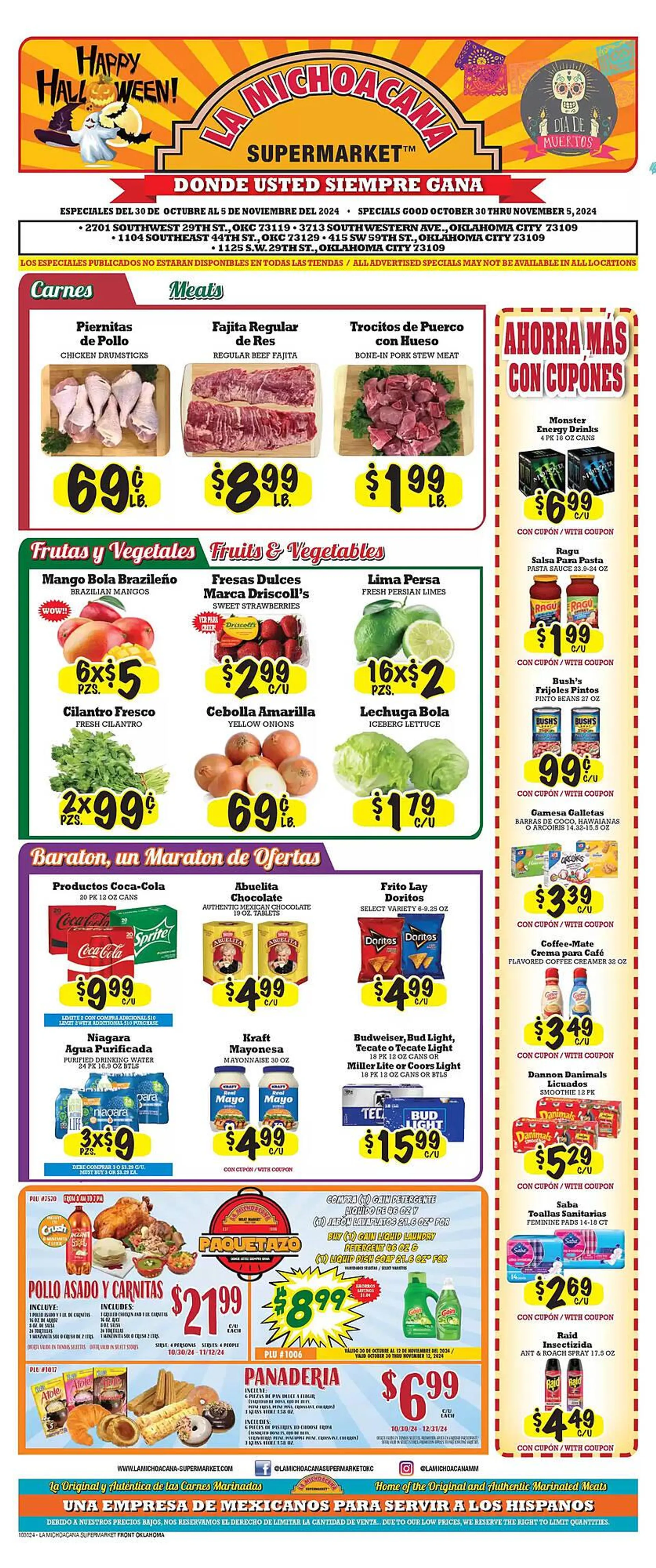 La Michoacana Weekly Ad - 1