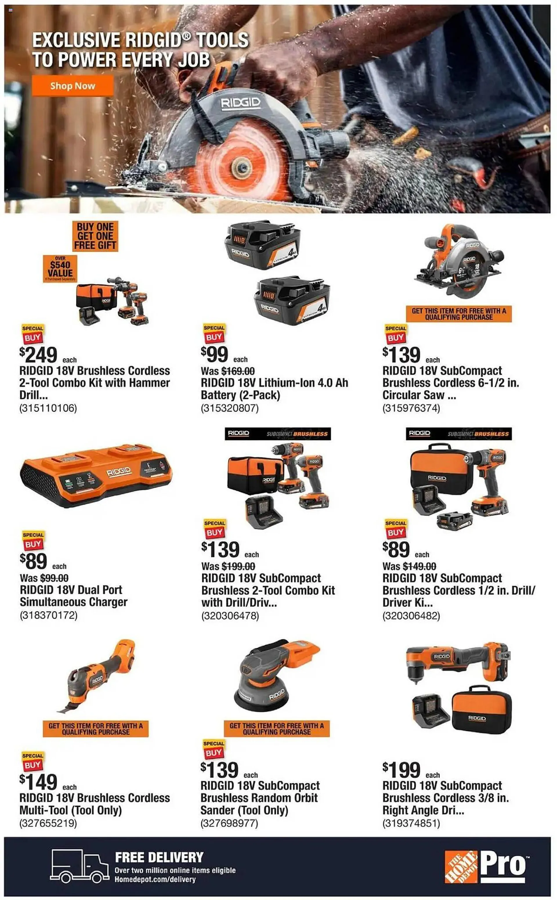 Catálogo de The Home Depot Weekly Ad 20 de enero al 27 de enero 2025 - Página 5