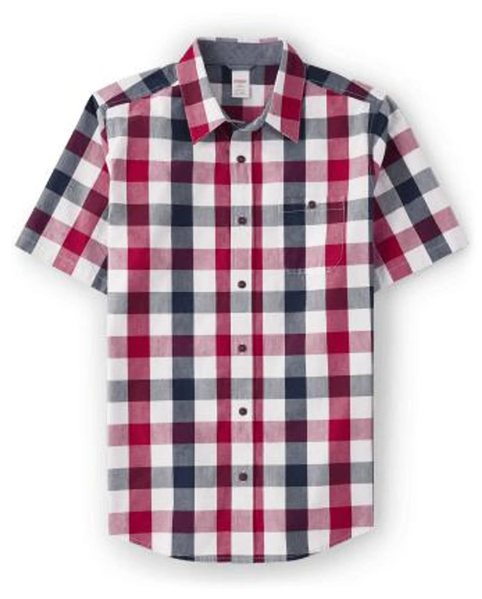 Camisa familiar con botones de popelina a cuadros a juego para hombre - American Cutie - tidal