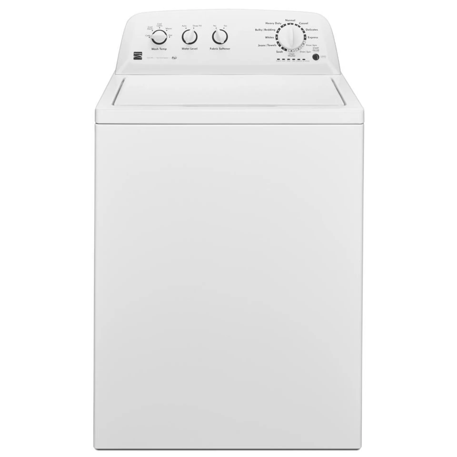 Kenmore 20362 3.8 cu. ft. Top-Load Washer w/Stainless Steel Basket - White