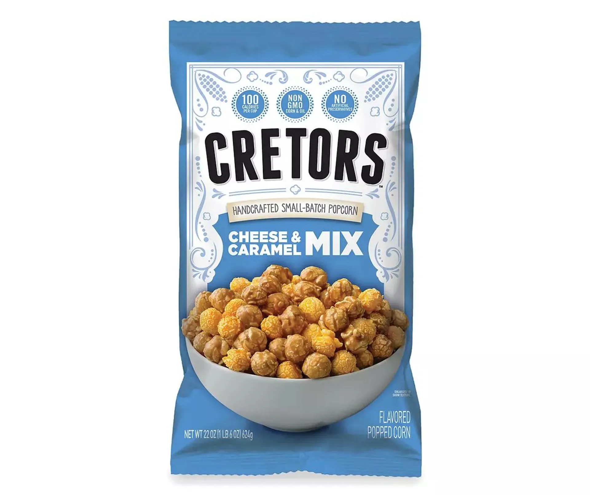 Cheese & Caramel Mix Flavored Popcorn, 22 Oz.