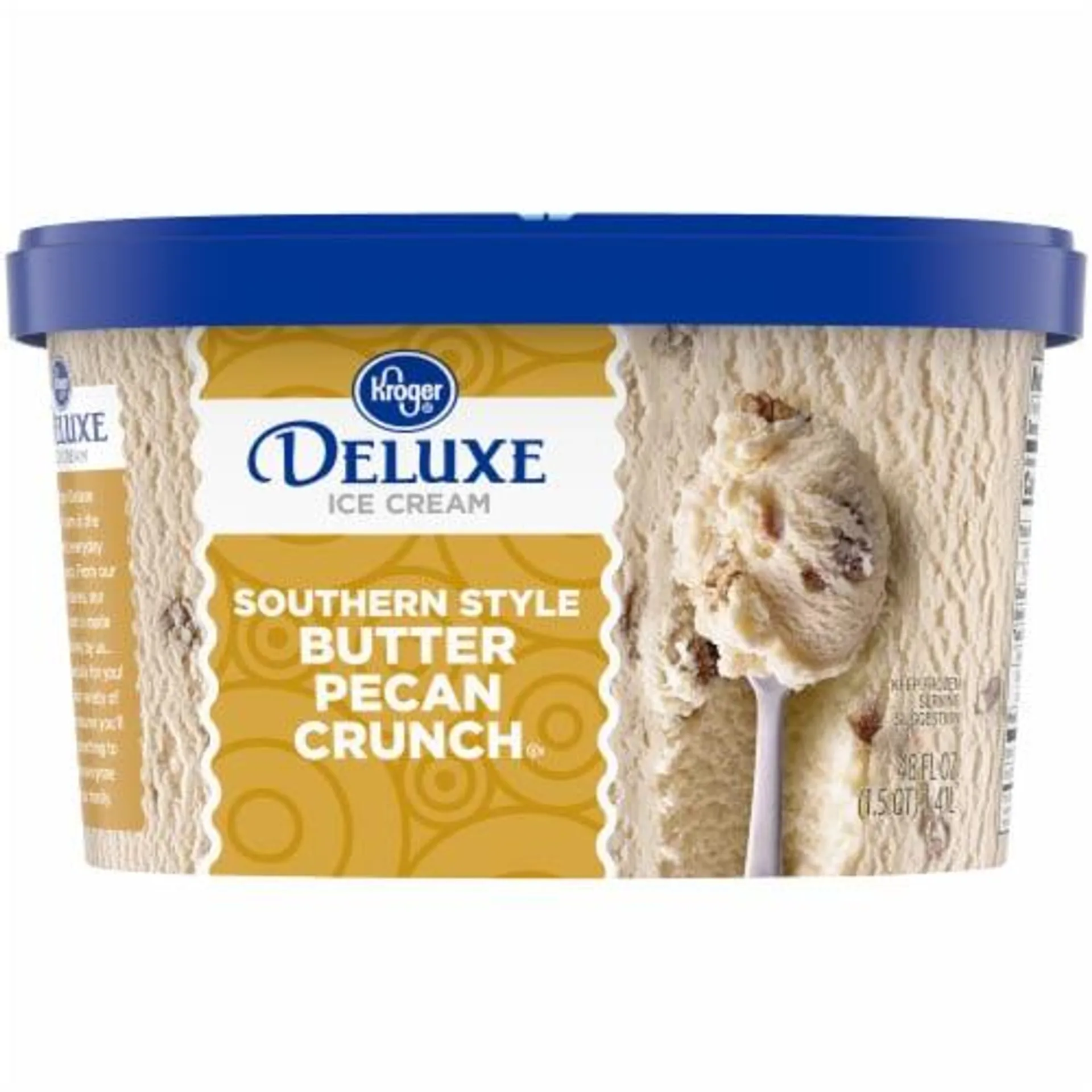 Kroger® Deluxe Southern Style Butter Pecan Crunch Ice Cream Tub