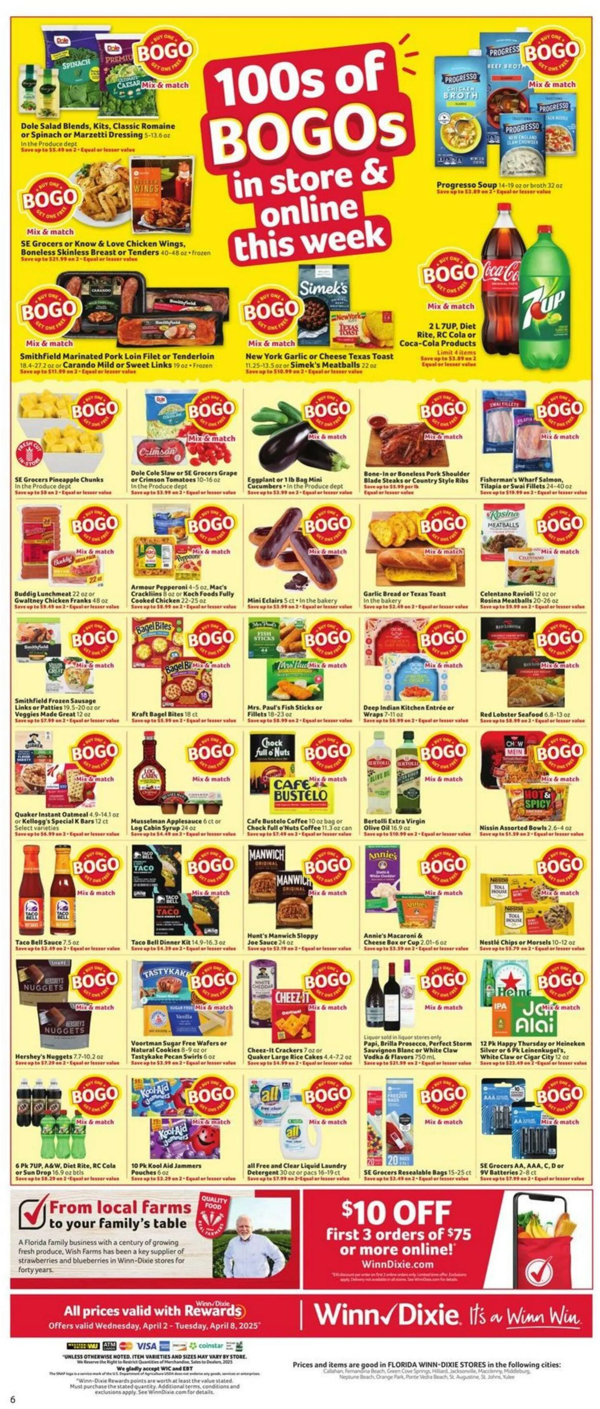 Catálogo de Winn Dixie Current weekly ad 2 de abril al 8 de abril 2025 - Página 10