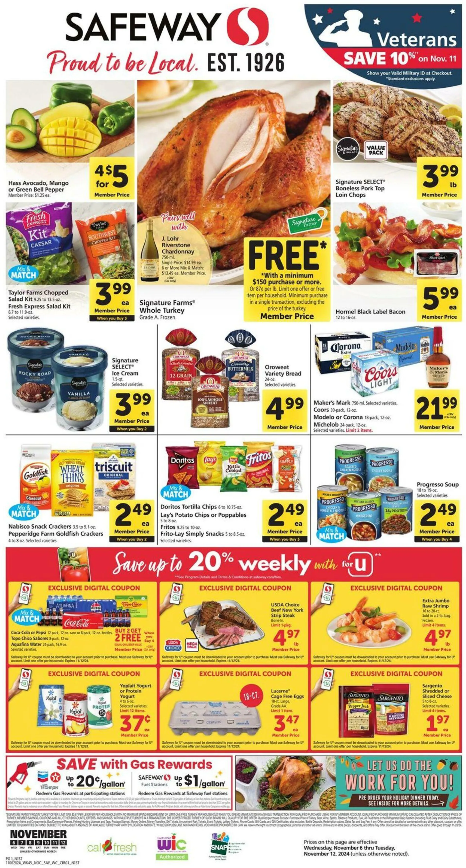 Safeway Current weekly ad - 1