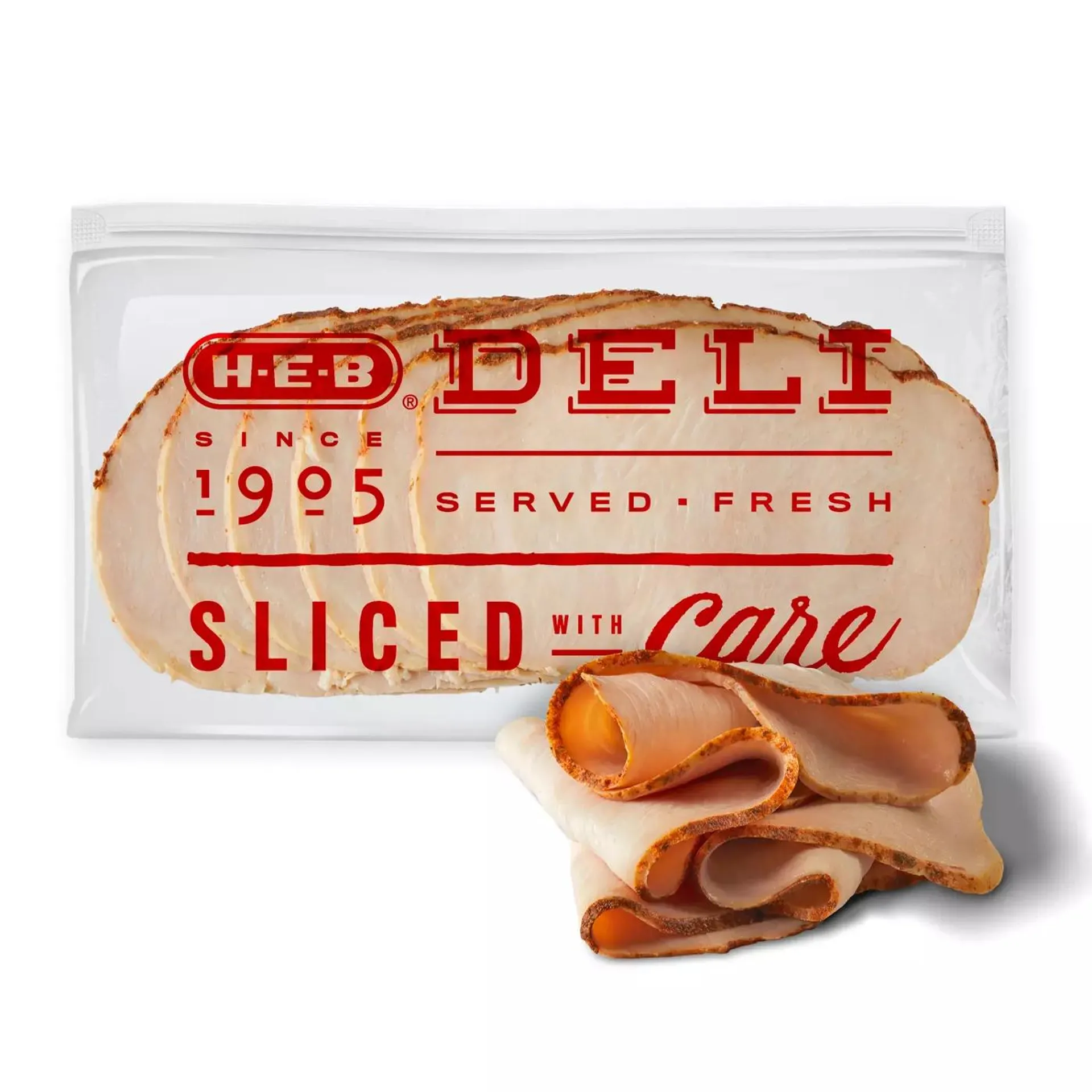 H‑E‑B Deli Oven Roasted Turkey Breast, Sandwich Sliced