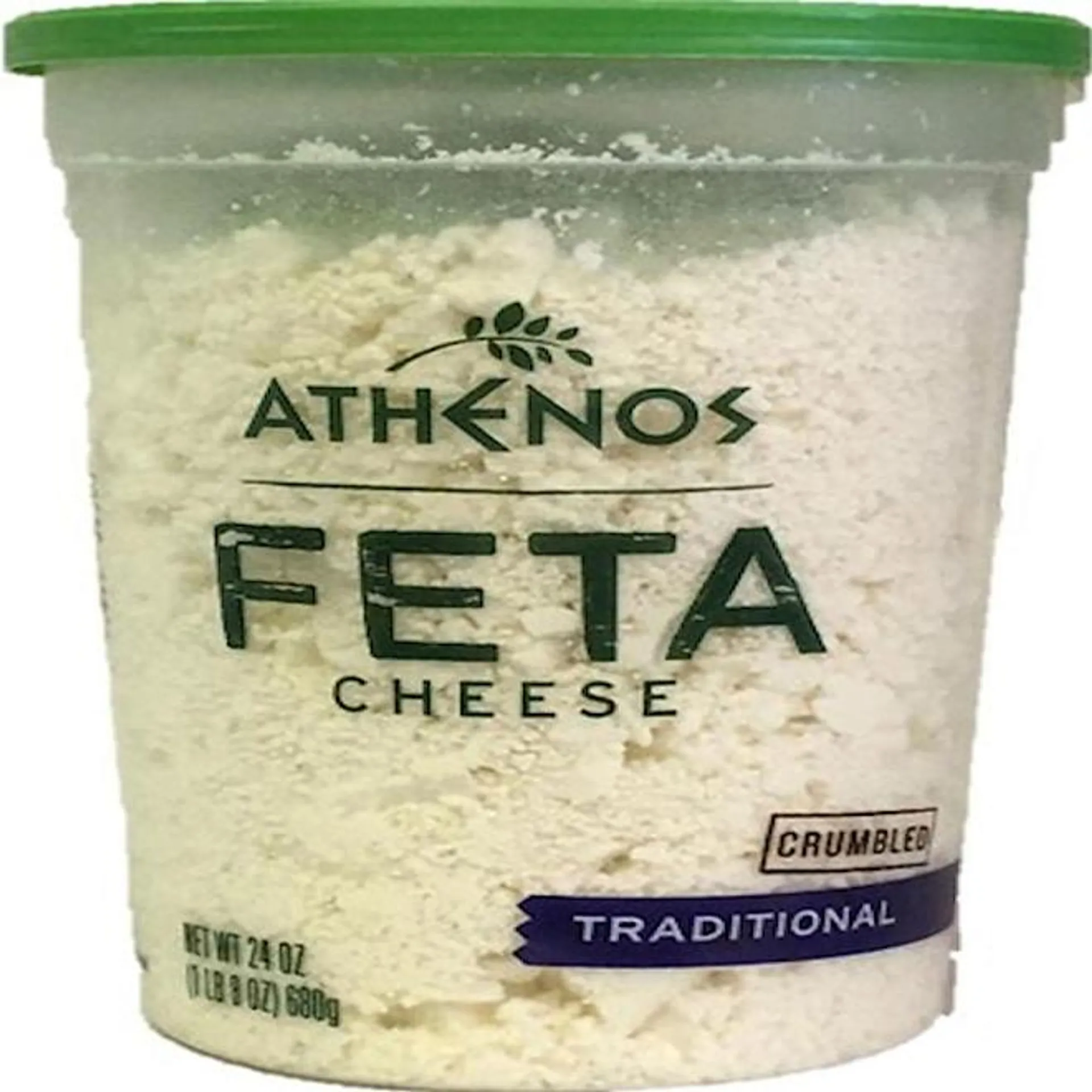 Athenos Crumbled Traditional Feta Cheese (24 oz.)