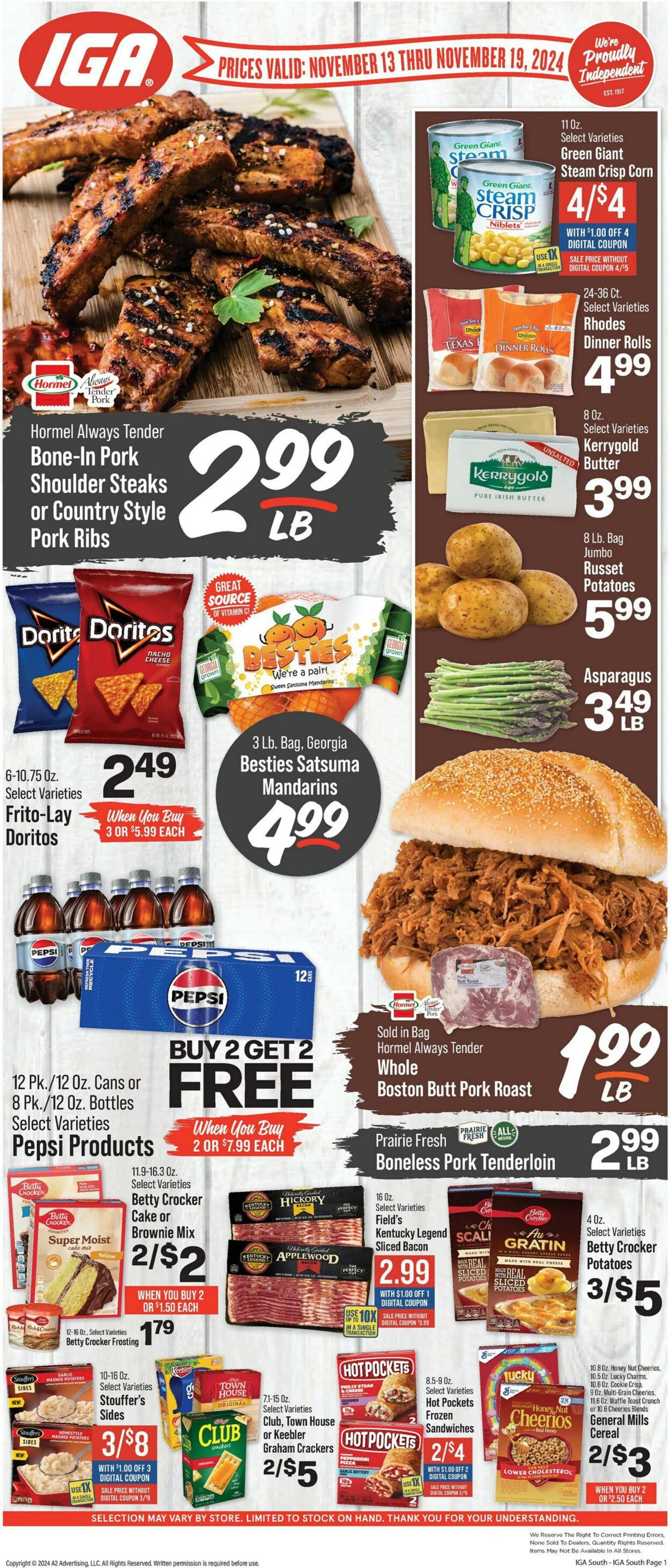 IGA Current weekly ad - 1