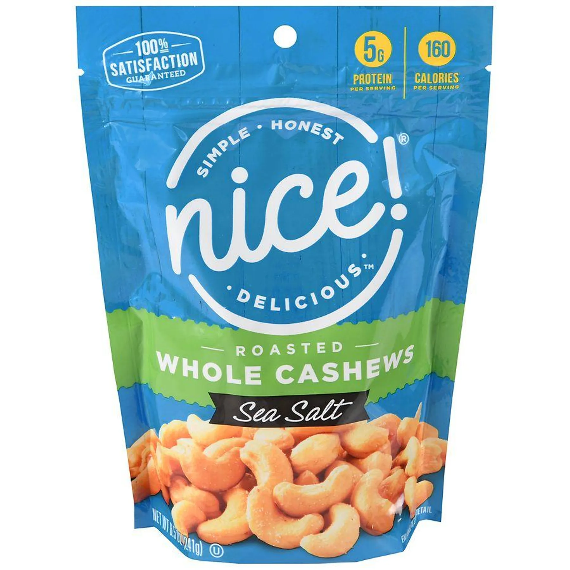 Roasted Whole Cashews Sea Salt