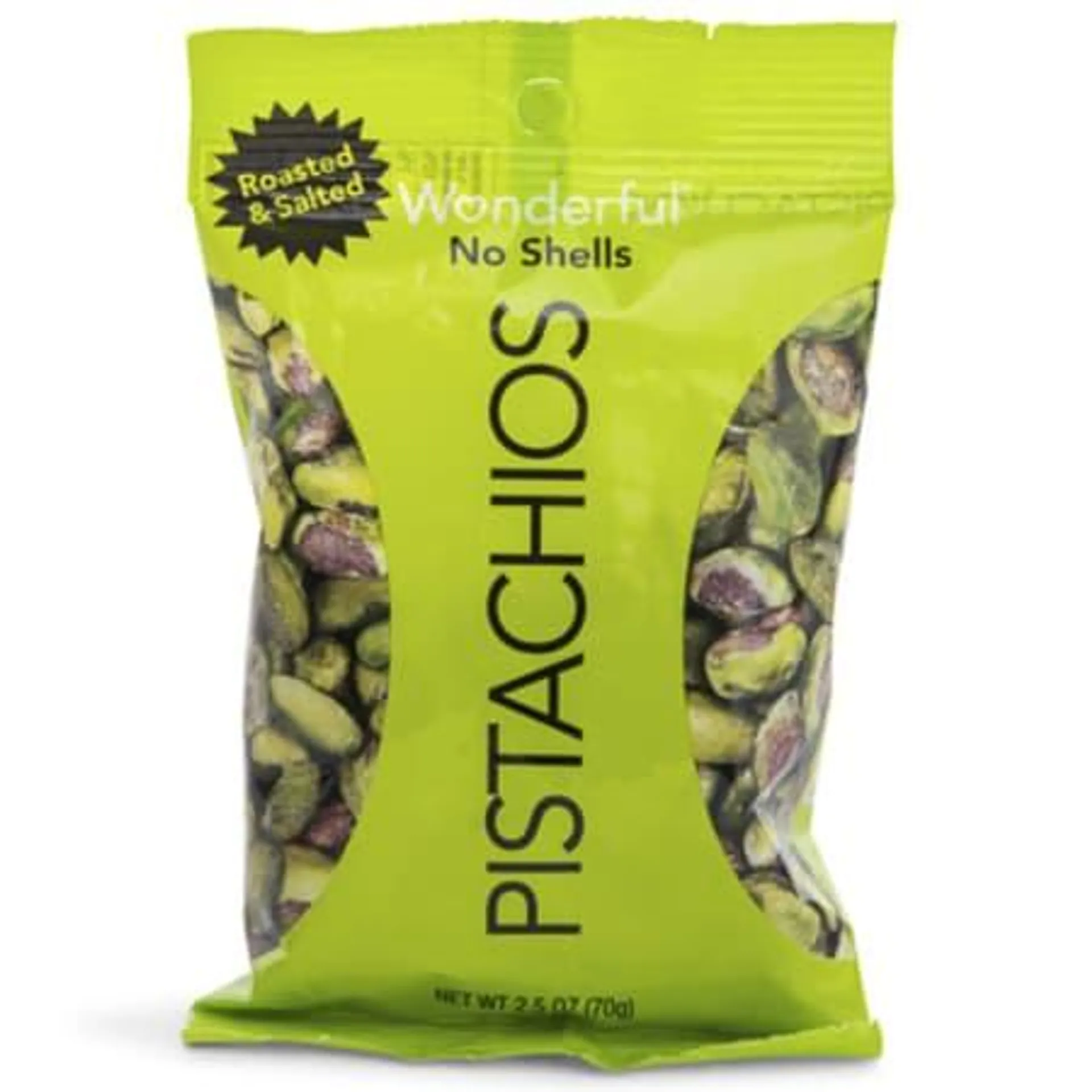 Wonderful® No-Shell Pistachios 2.5oz Bag