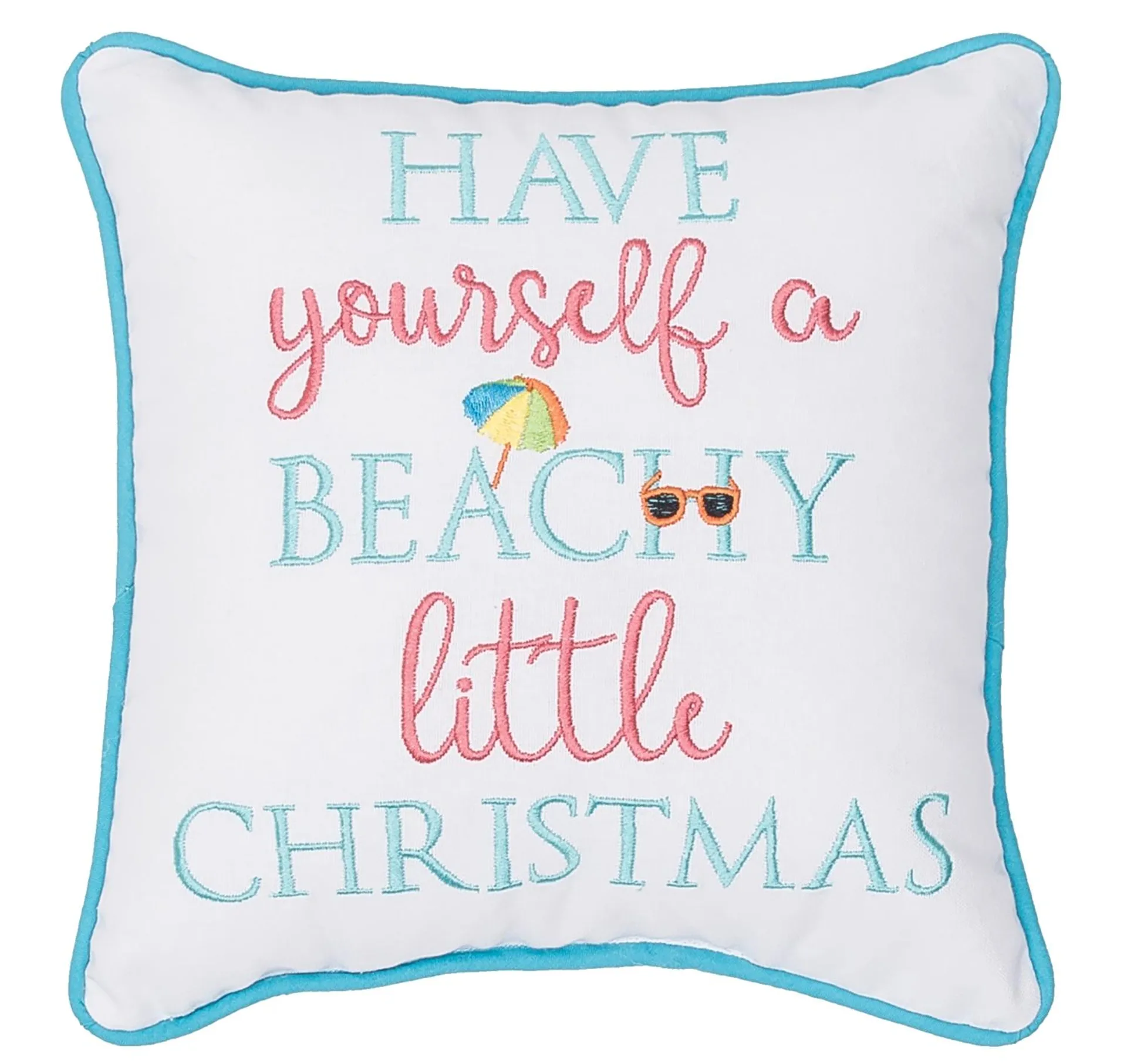 C&F Enterprises Have Yourself A Beachy Little Christmas Holiday Accent Pillow