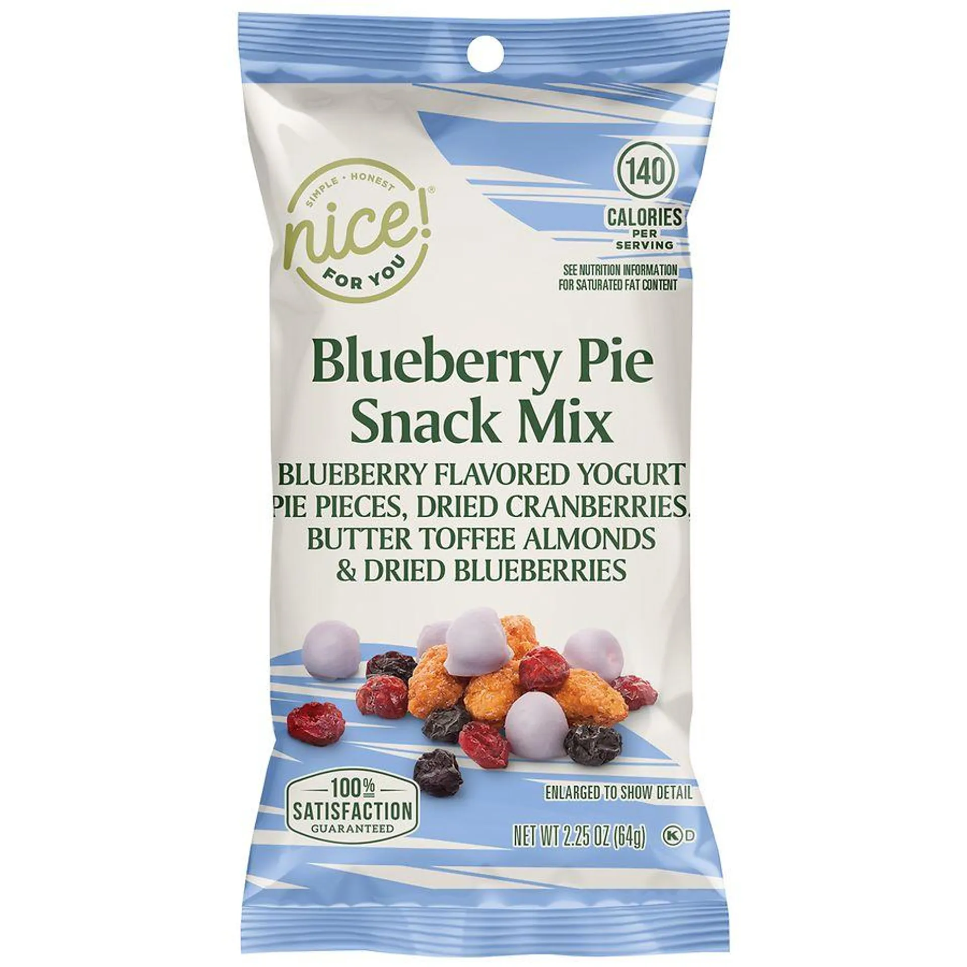 Snack Mix Blueberry Pie