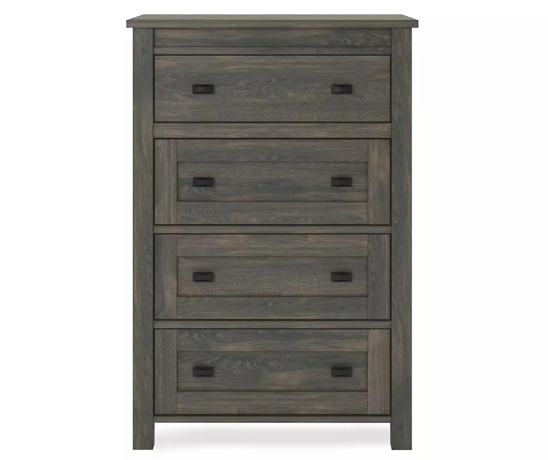 Century Lane Weathered Oak 4-Drawer Dresser