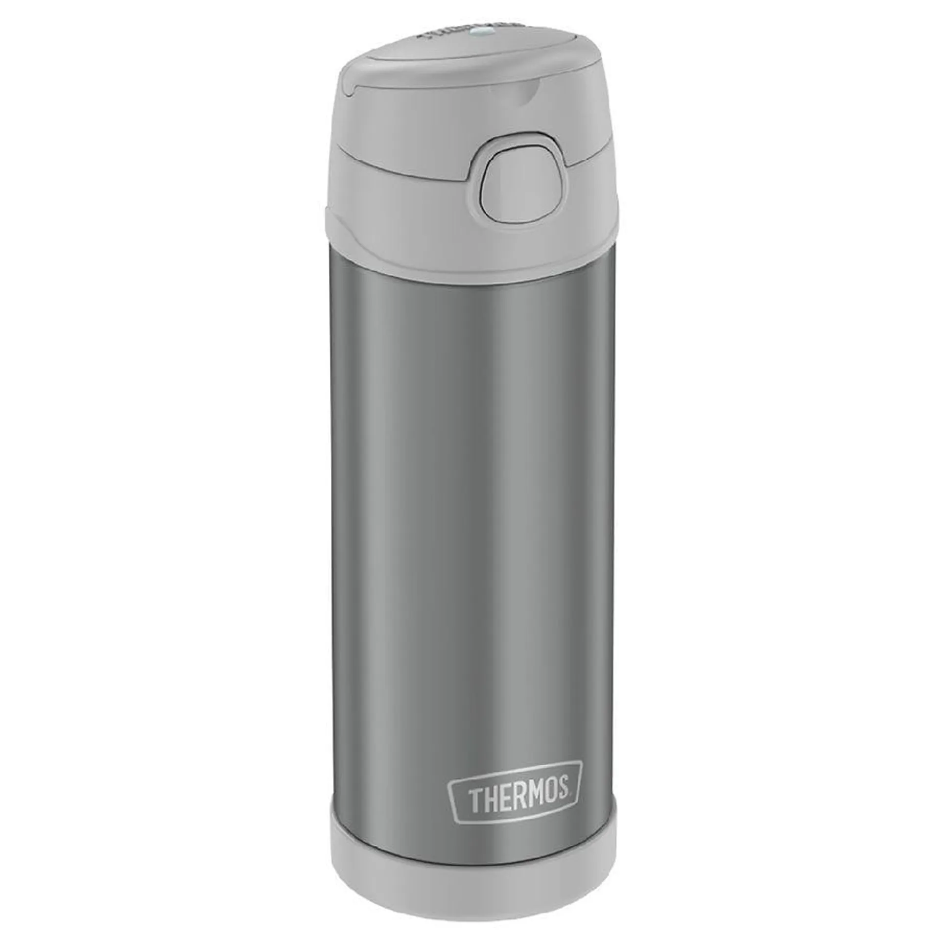 Thermos Kids' Non-Licensed Stainless Steel Funtainer Hydration Bottle with Spout, 1.0 ea