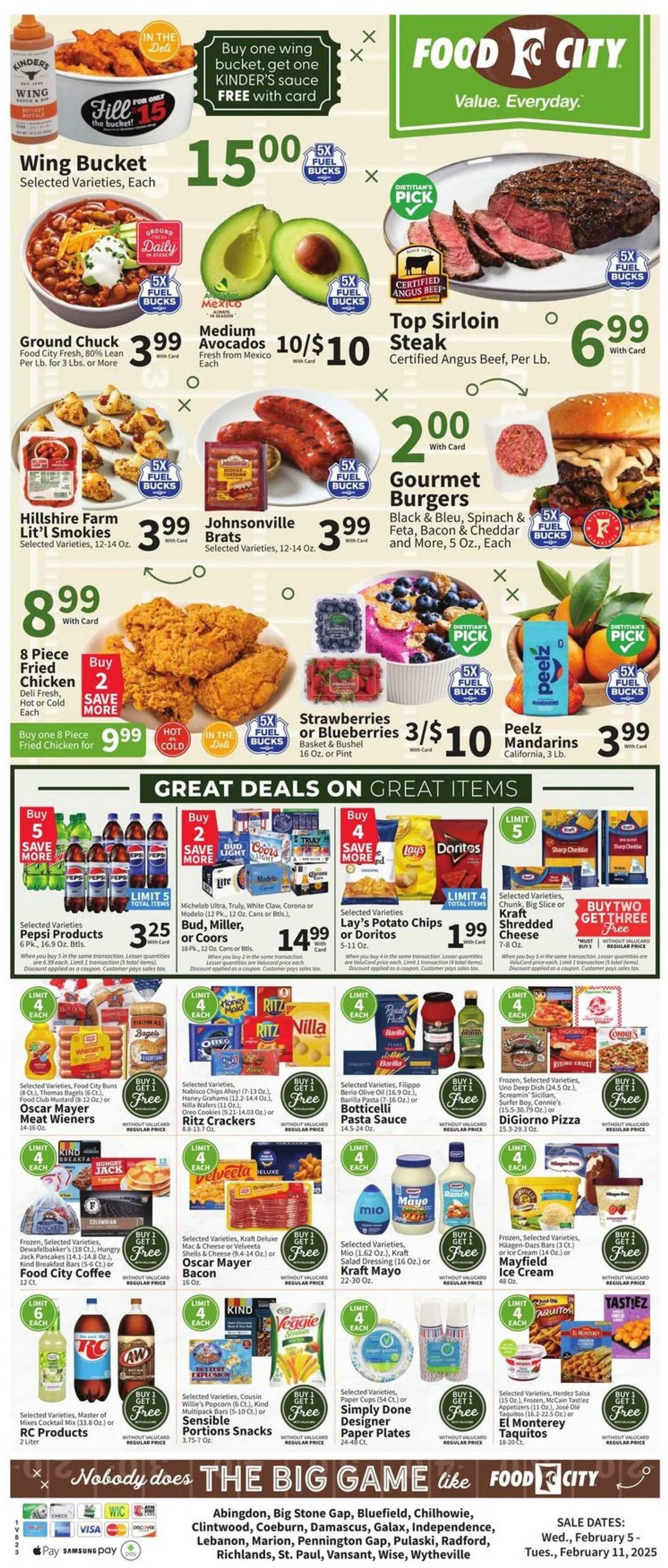 Catálogo de Food City Current weekly ad 5 de febrero al 11 de febrero 2025 - Página 6