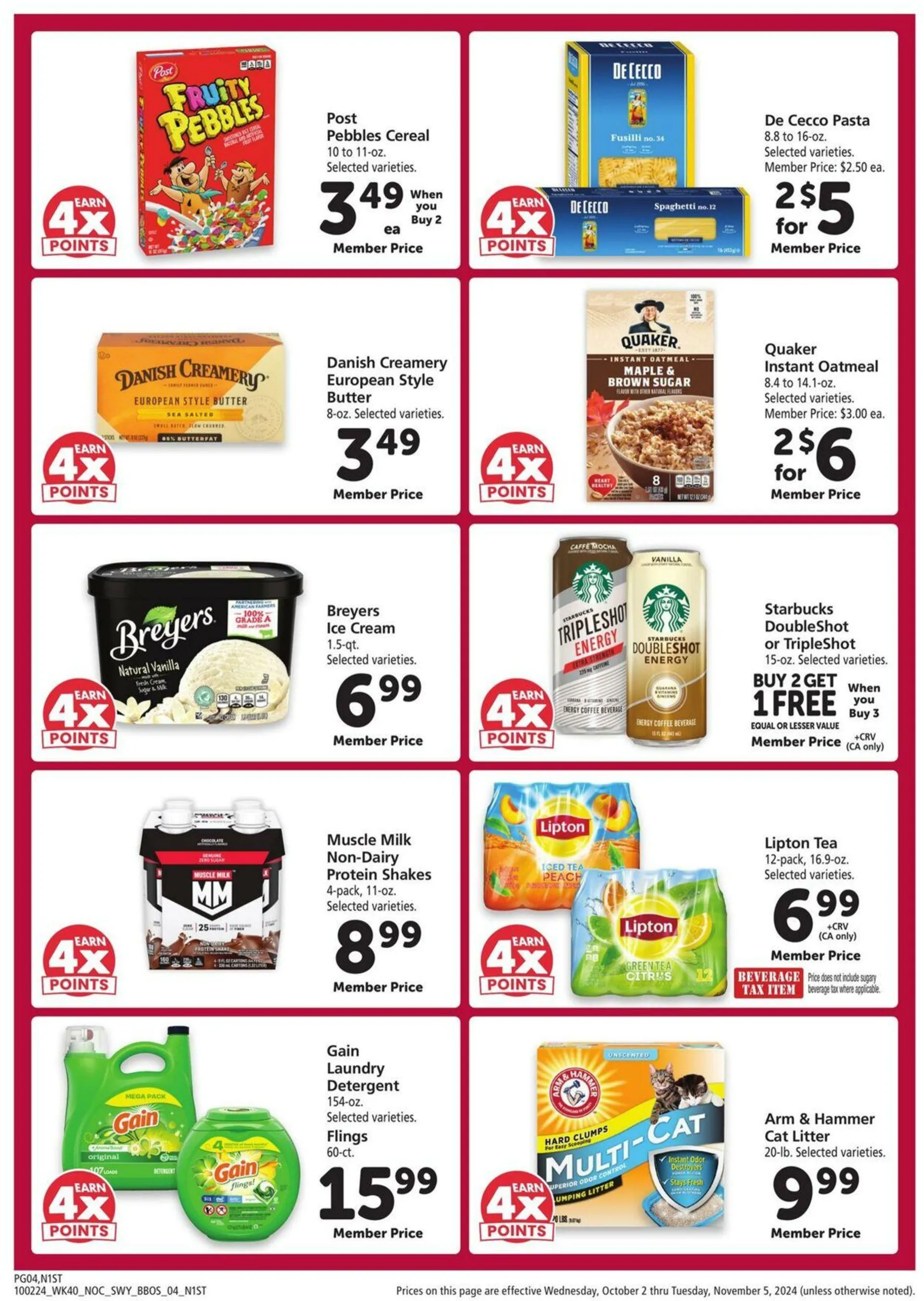 Catálogo de Safeway Current weekly ad 2 de octubre al 5 de noviembre 2024 - Página 4