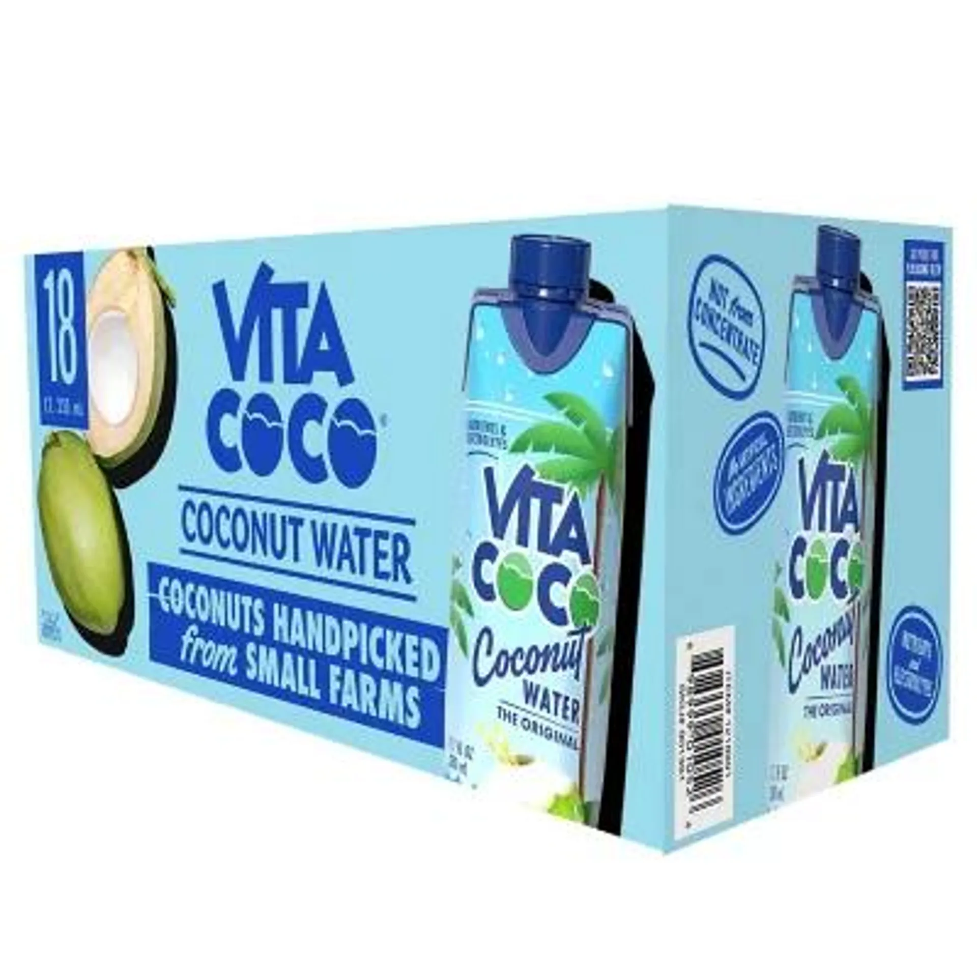 Vita Coco Coconut Water 11.1 fl. oz., 18 pk.