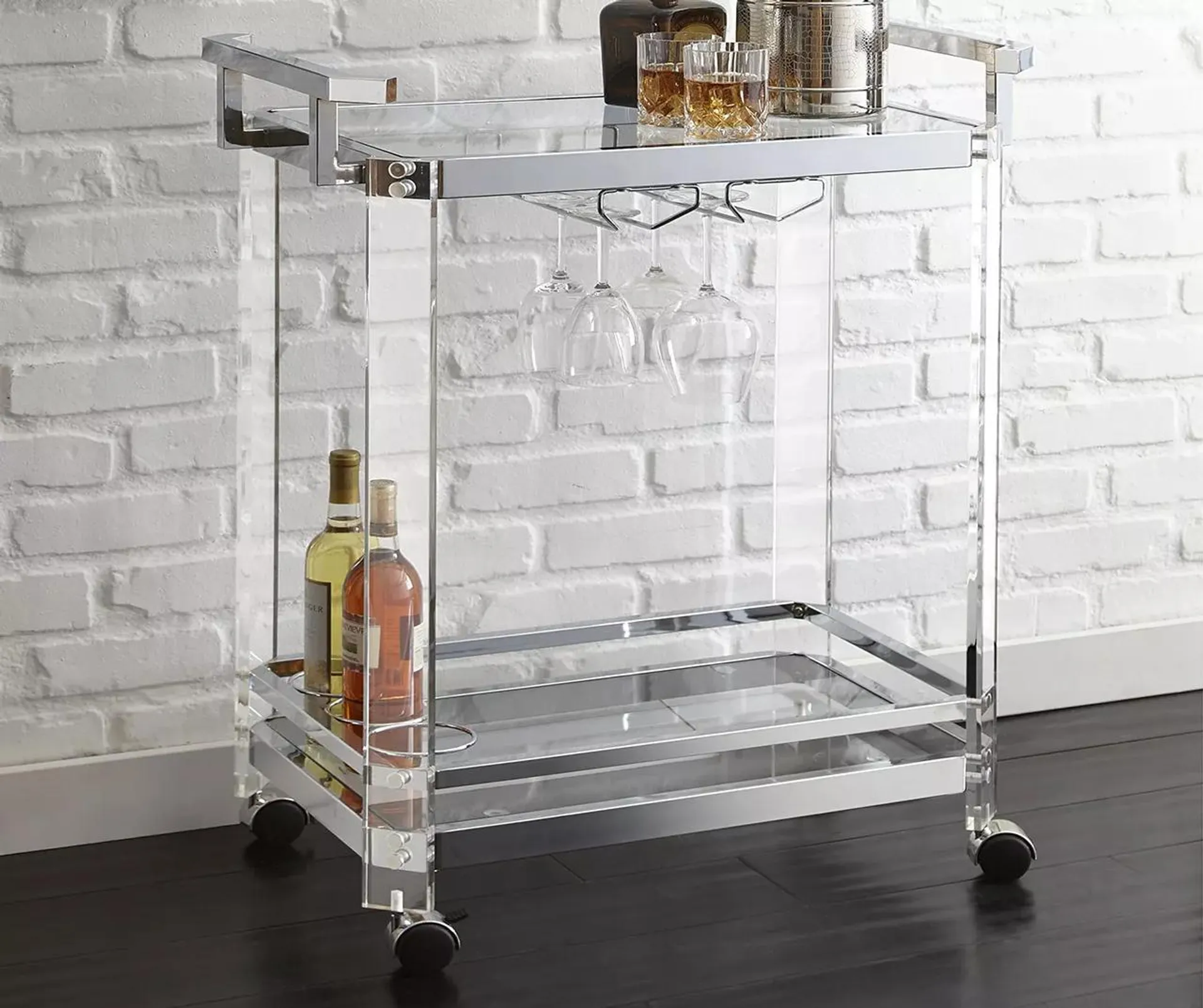 Aerin 2-Shelf Server Cart