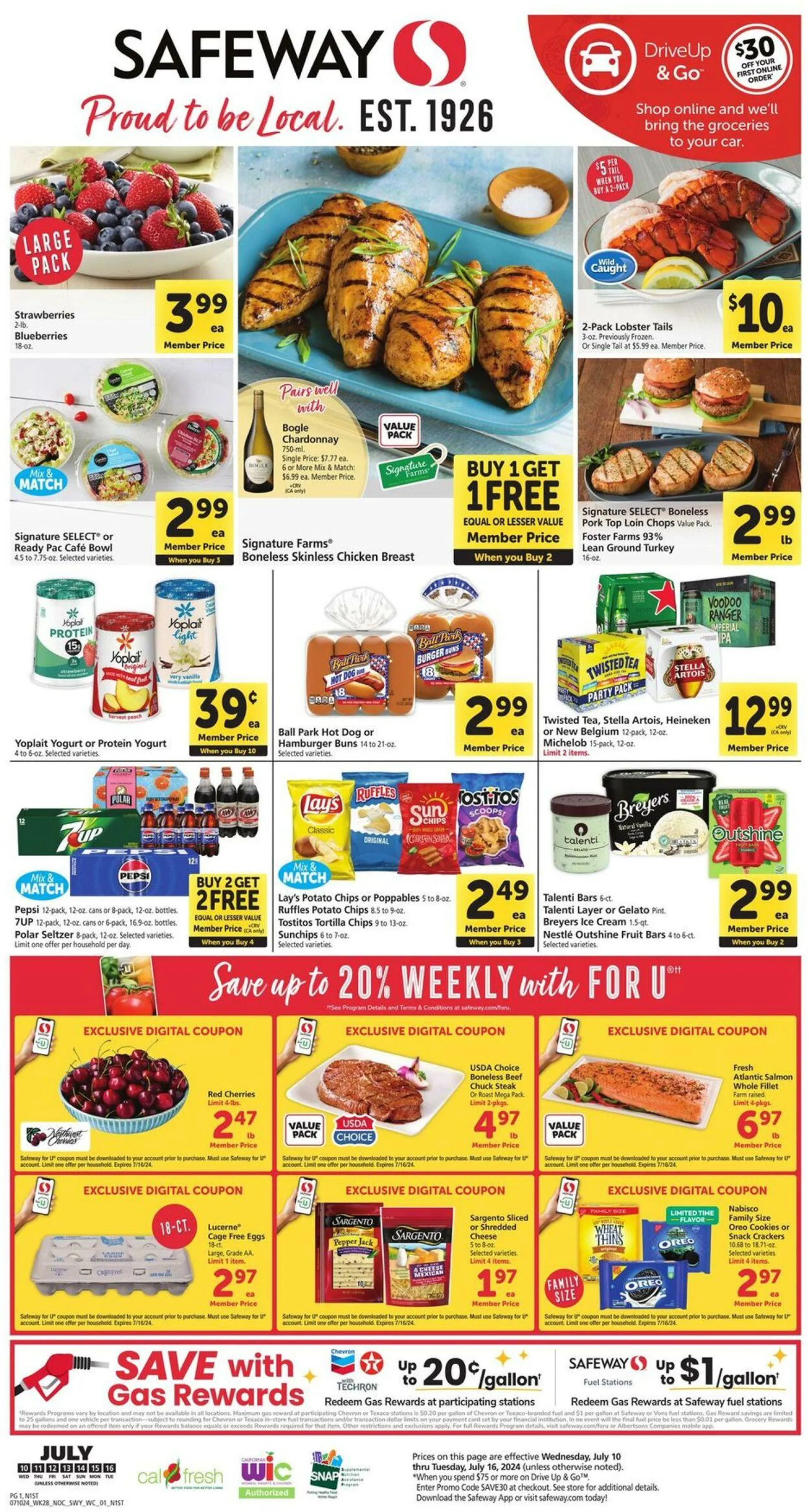 Safeway Current weekly ad - 1