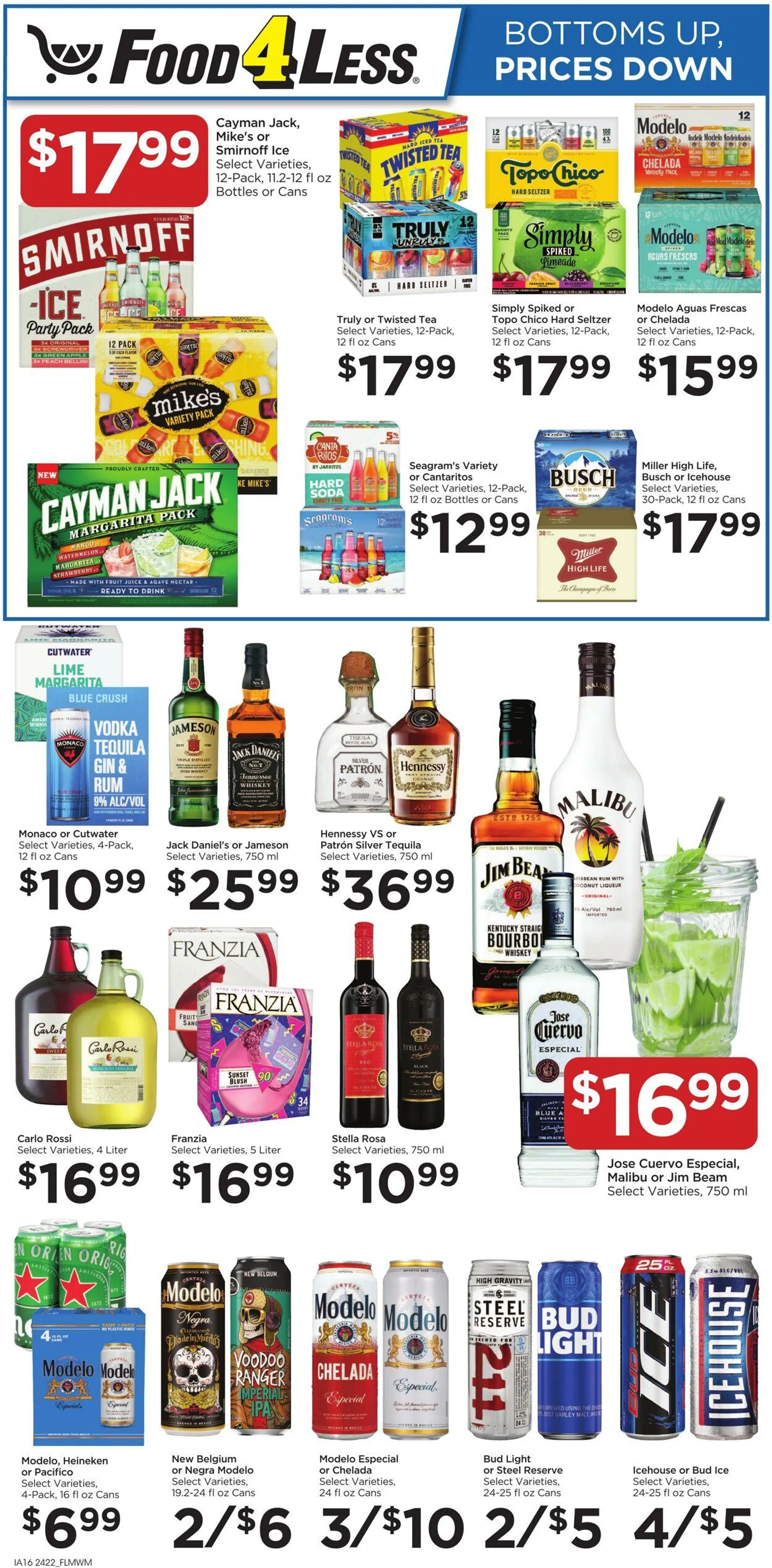 Weekly ad Food 4 Less from July 5 to July 9 2024 - Page 1