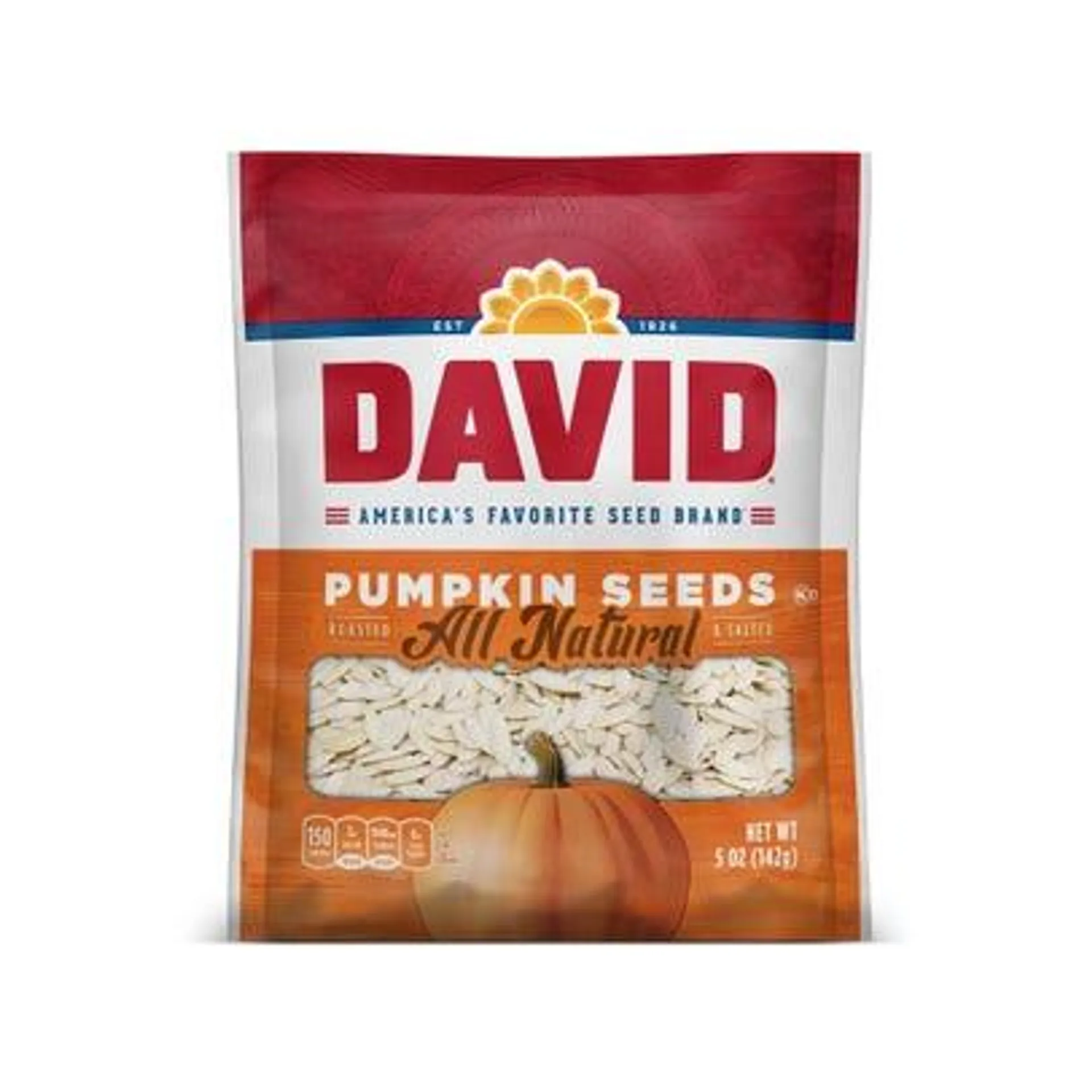 David Roasted and Salted Pumpkin Seeds - 5 oz