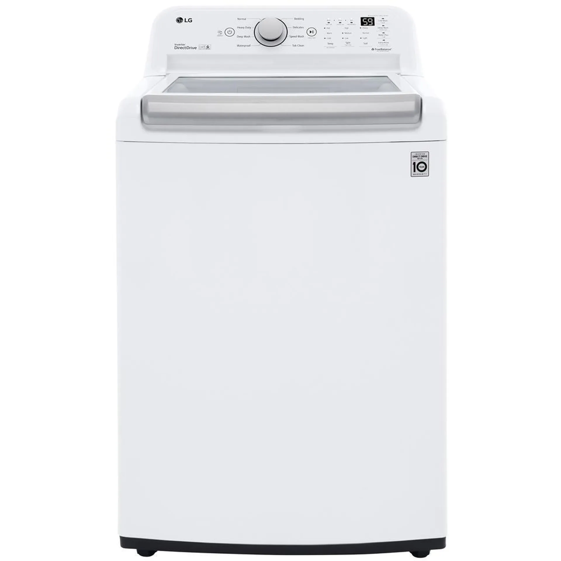 LG WT7150CW 5.0 cu. ft. Top Load Washer with TurboDrum™ - White