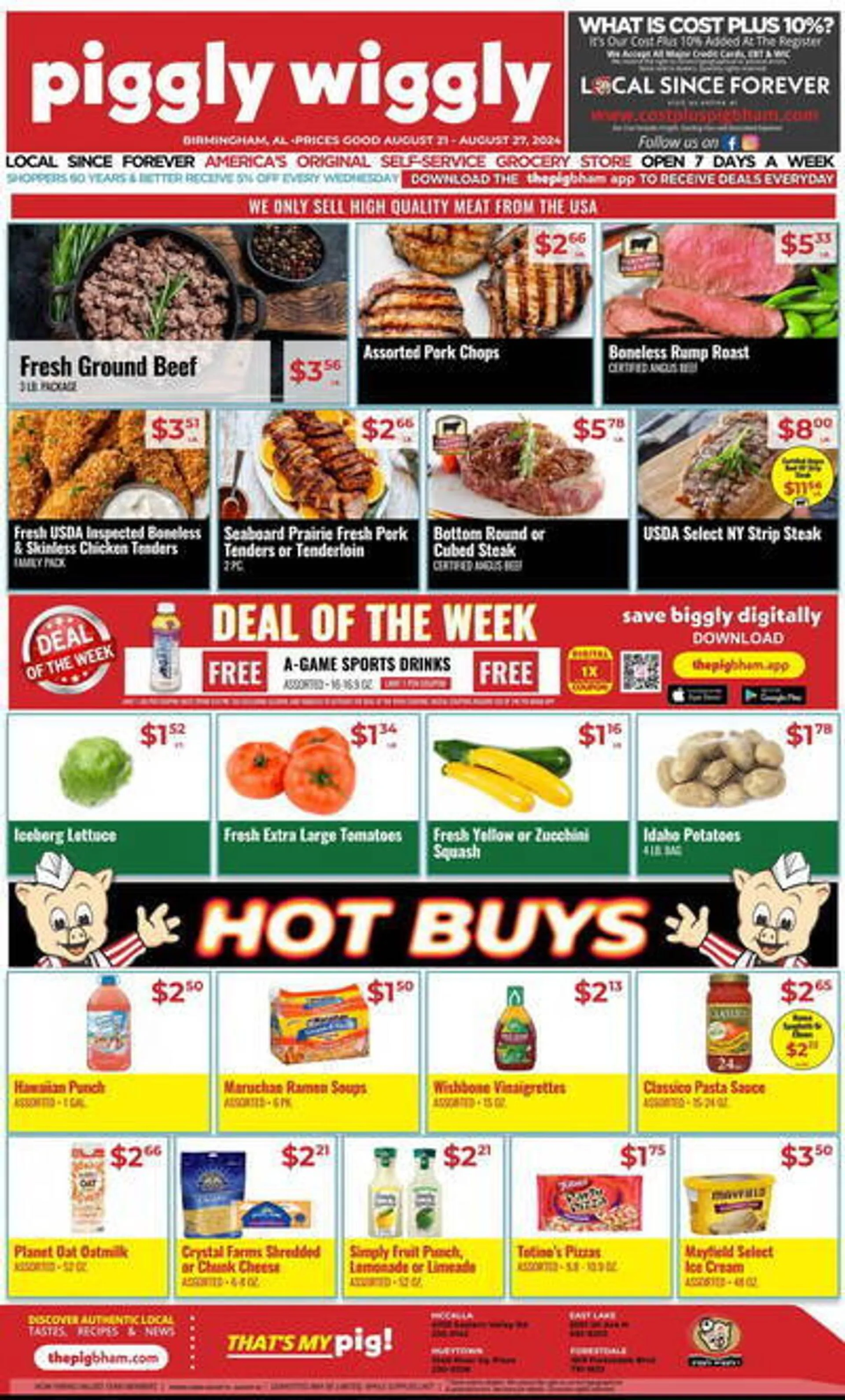 Piggly Wiggly Weekly Ad - 1