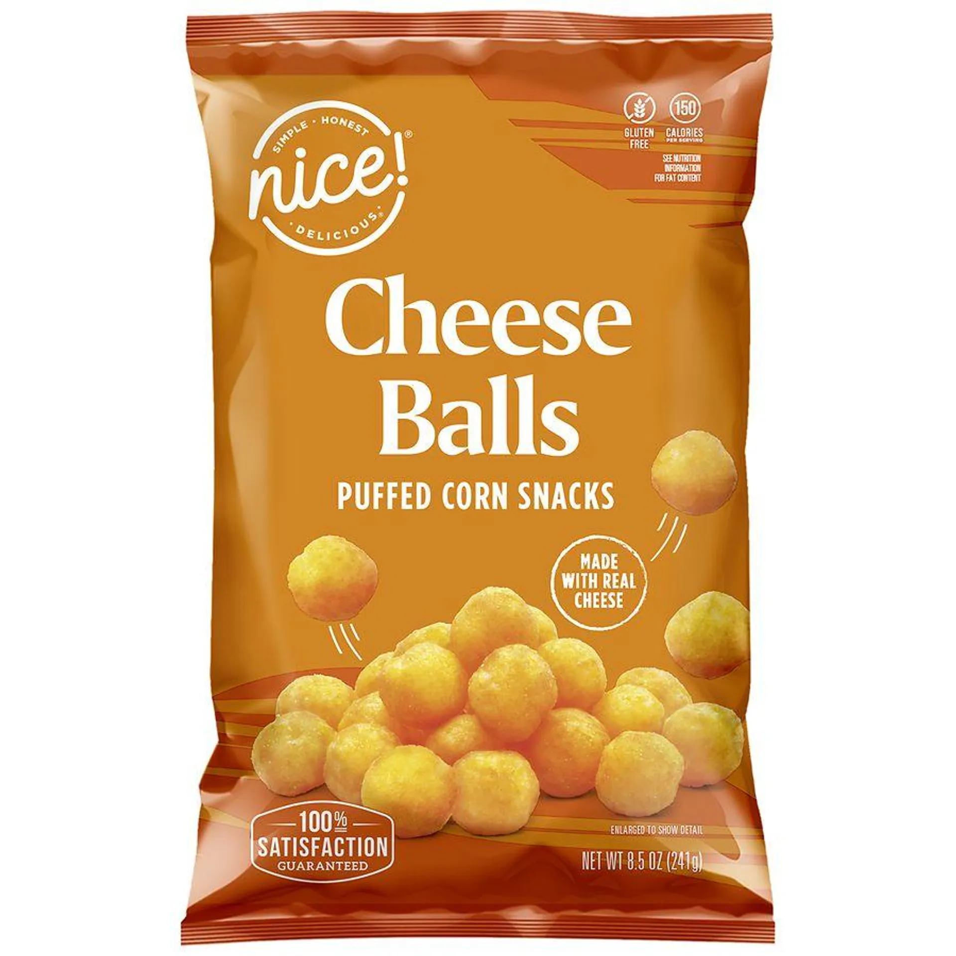 Cheese Balls Puffed Corn Snacks