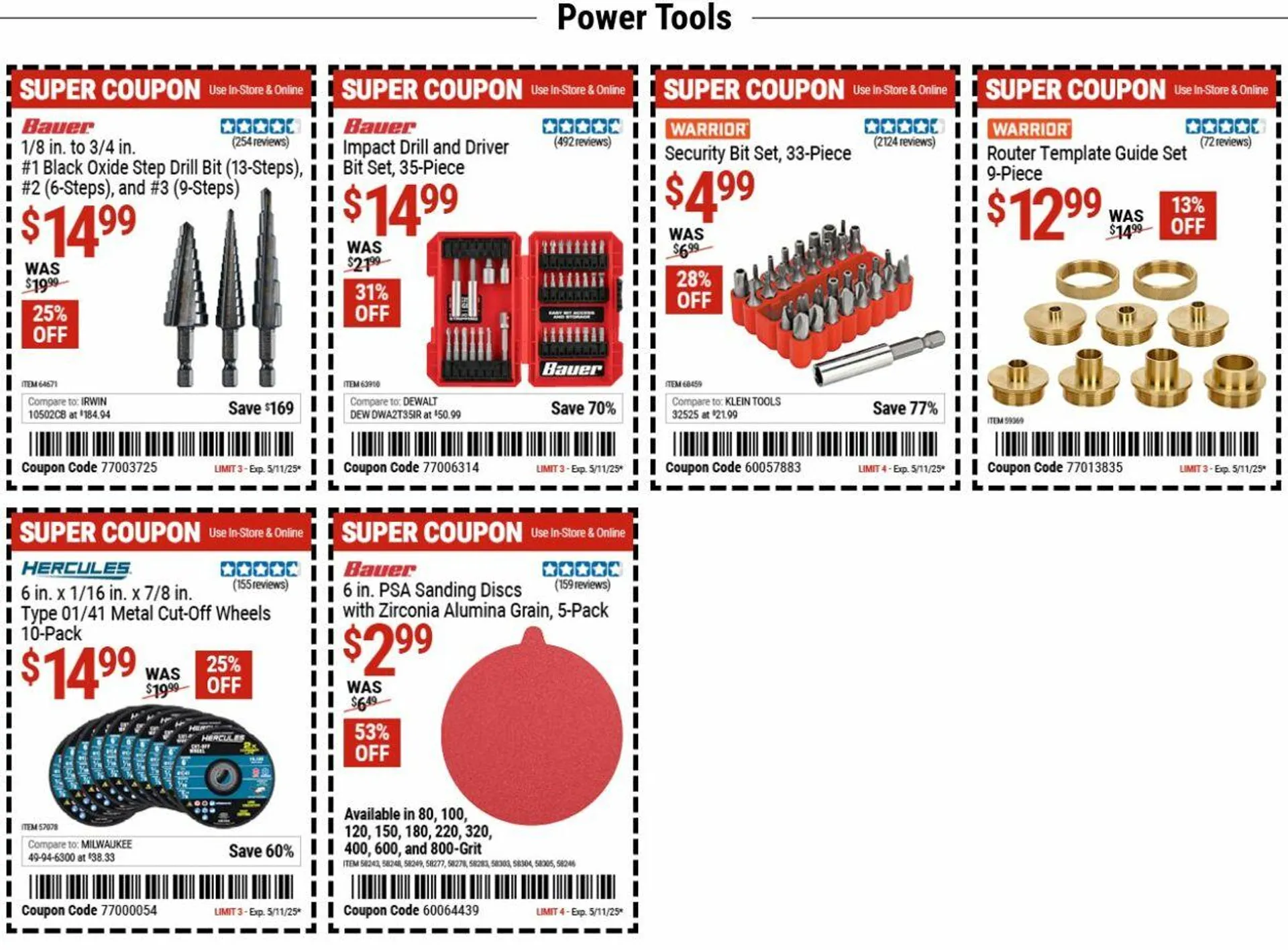 Weekly ad Harbor Freight from May 5 to May 14 2025 - Page 8