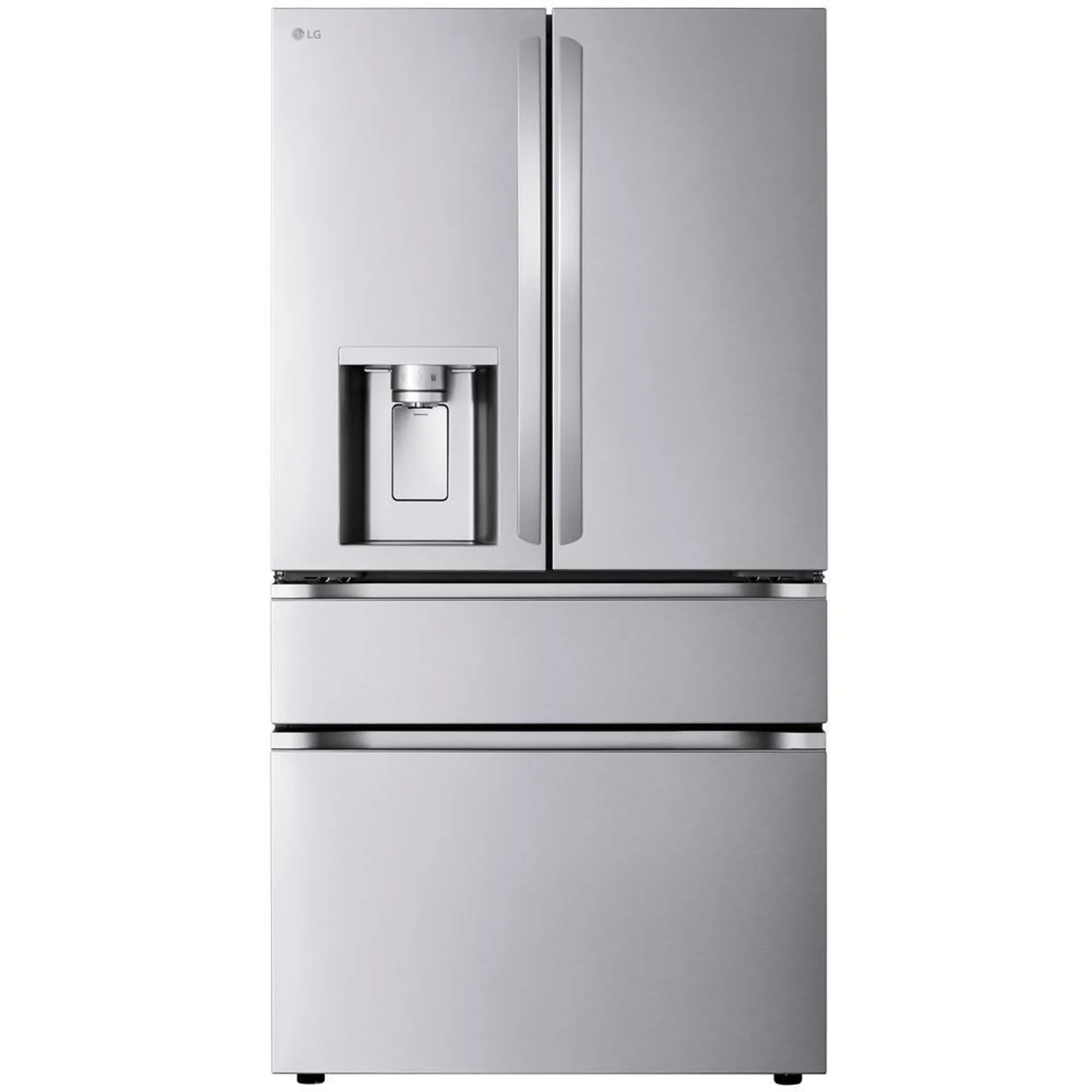 LG LF29H8330S 28.6 cu. ft. Smart Standard-Depth MAX™ 4-Door French Door Refrigerator with Full-Convert Drawer™ – Stainless Steel