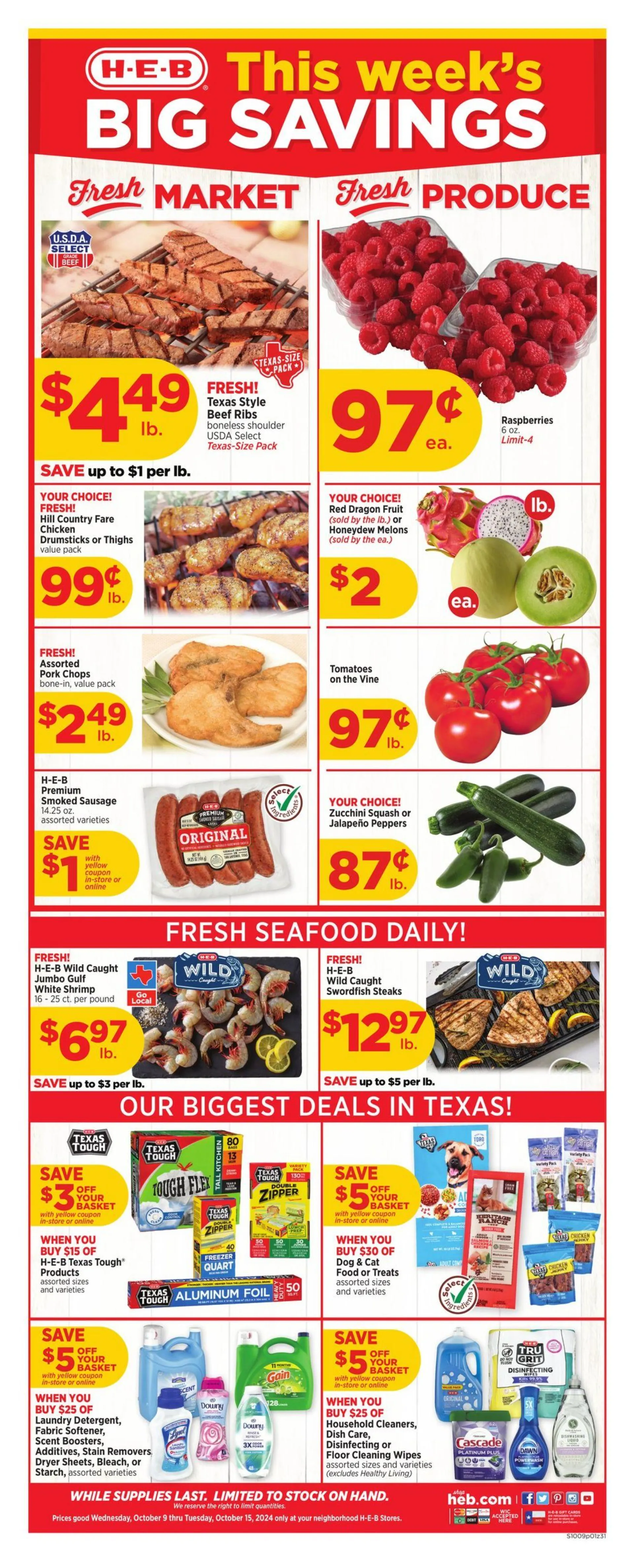 H-E-B Current weekly ad - 1