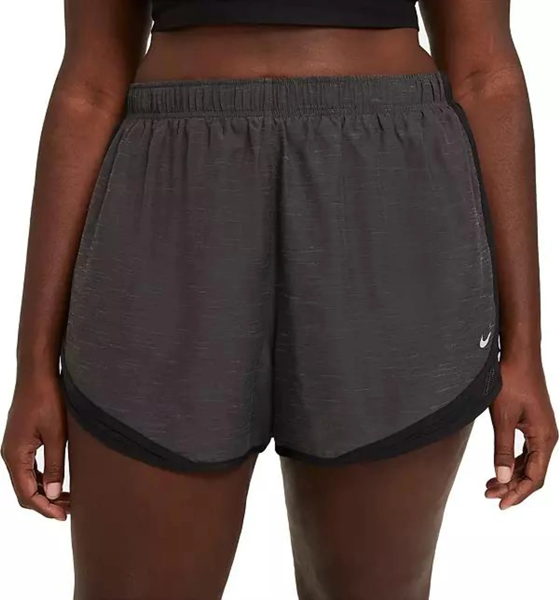 Nike Women's Core Heather Tempo Brief-Lined Running Shorts