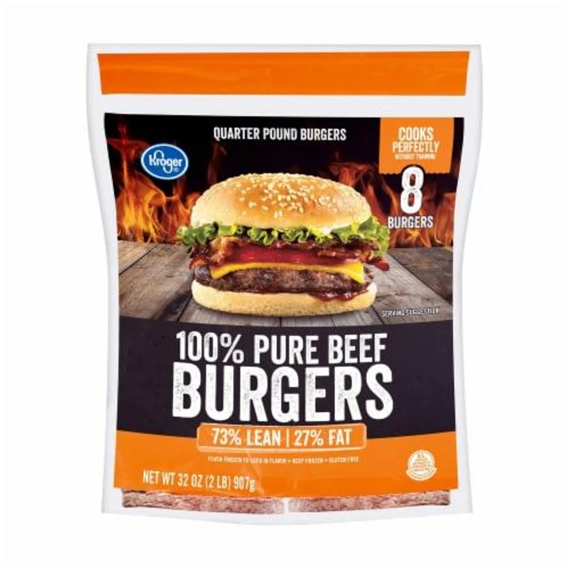 Kroger® 100% Pure Beef Quarter Pound Burgers