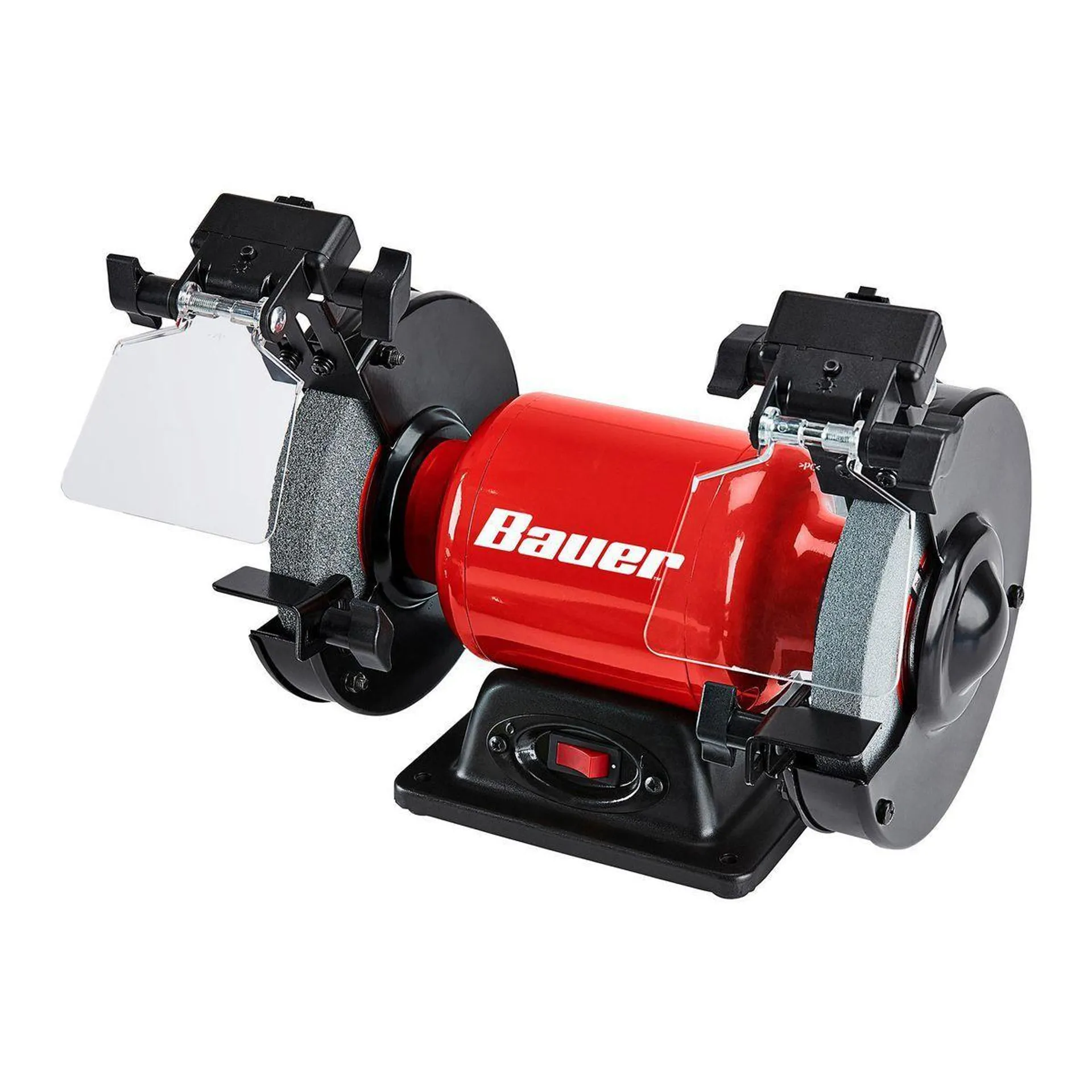 BAUER 6 in. Bench Grinder with LED Lights