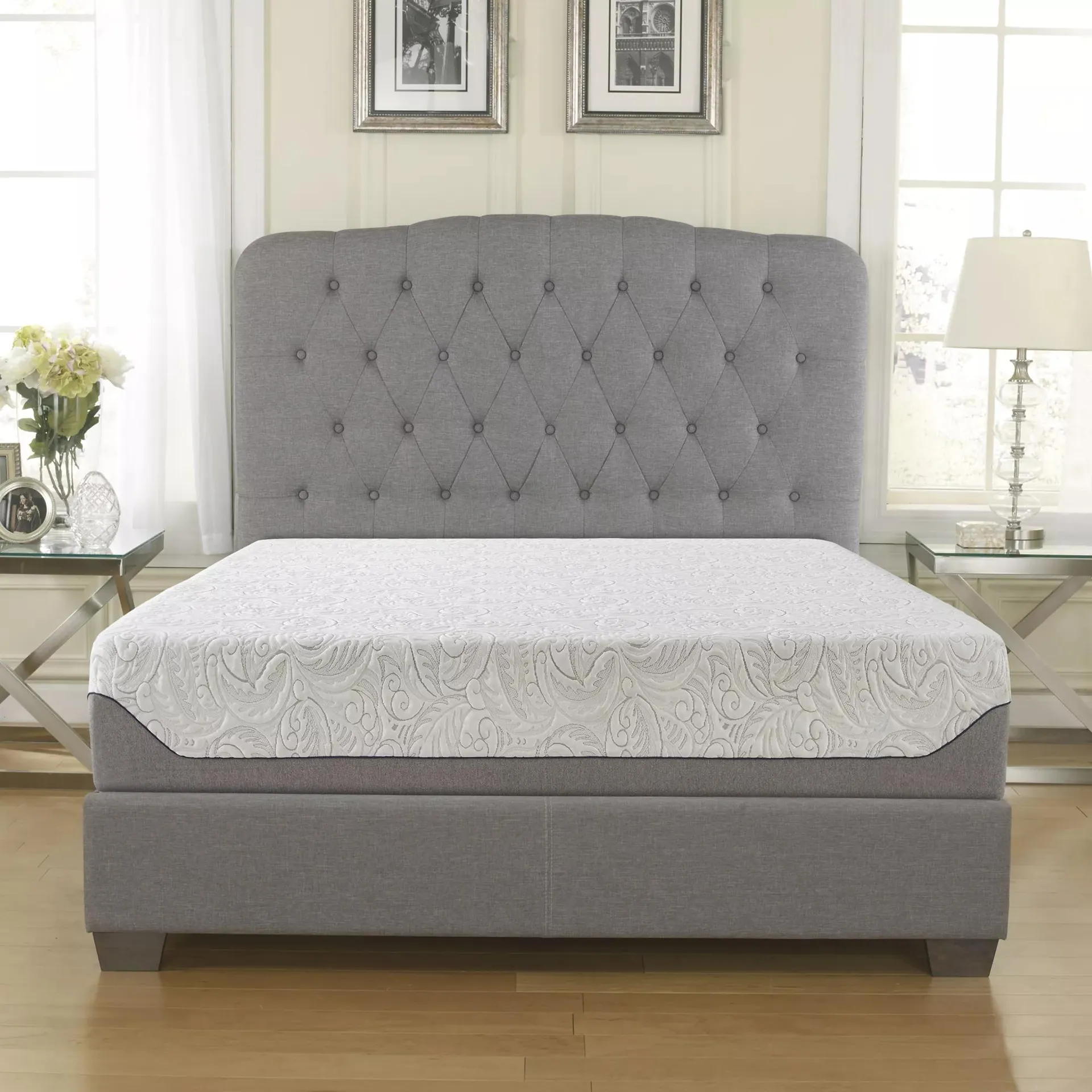 Contour Rest Dream Support Full Size 10" Air Flow Gel Memory Foam Mattress