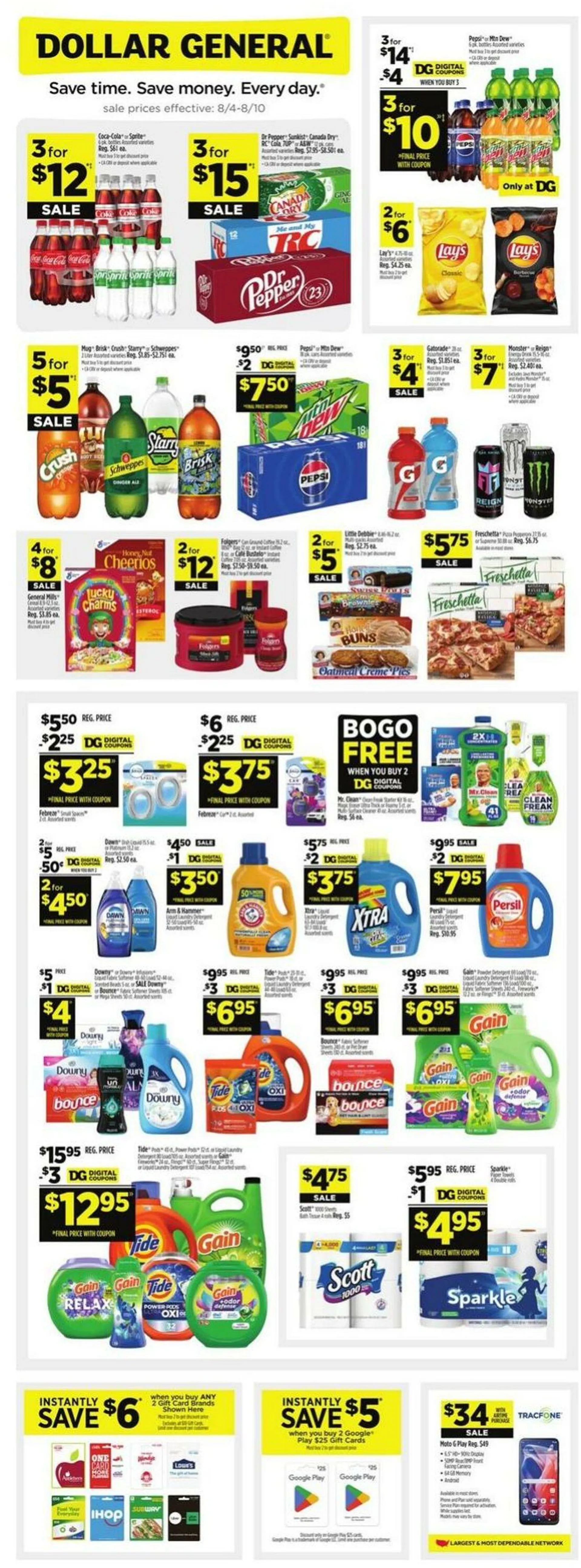 Dollar General Current weekly ad - 1