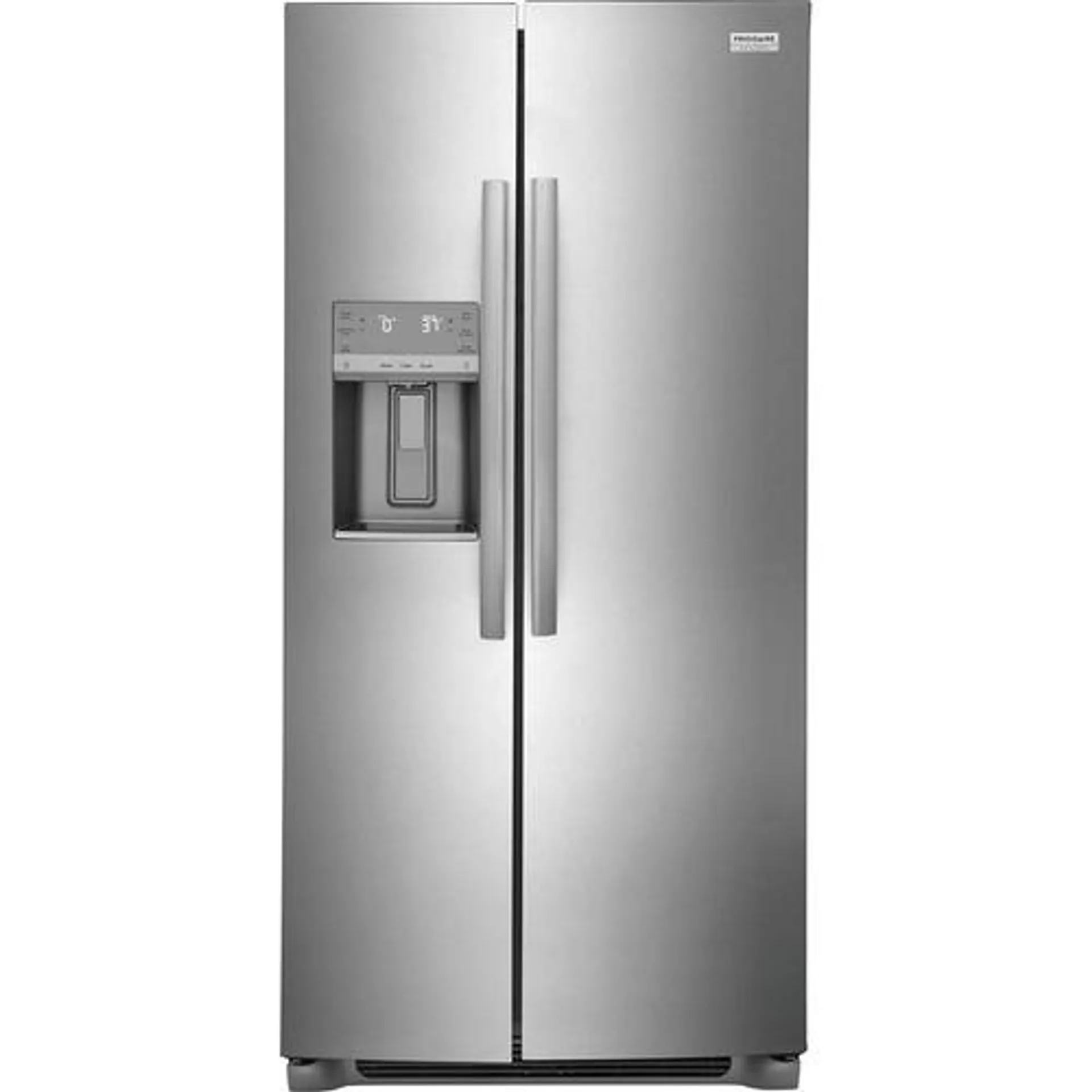 22.3 CuFt Standard Depth Side-by-Side Refrigerator in Stainless Steel with SpaceWise® Organization System