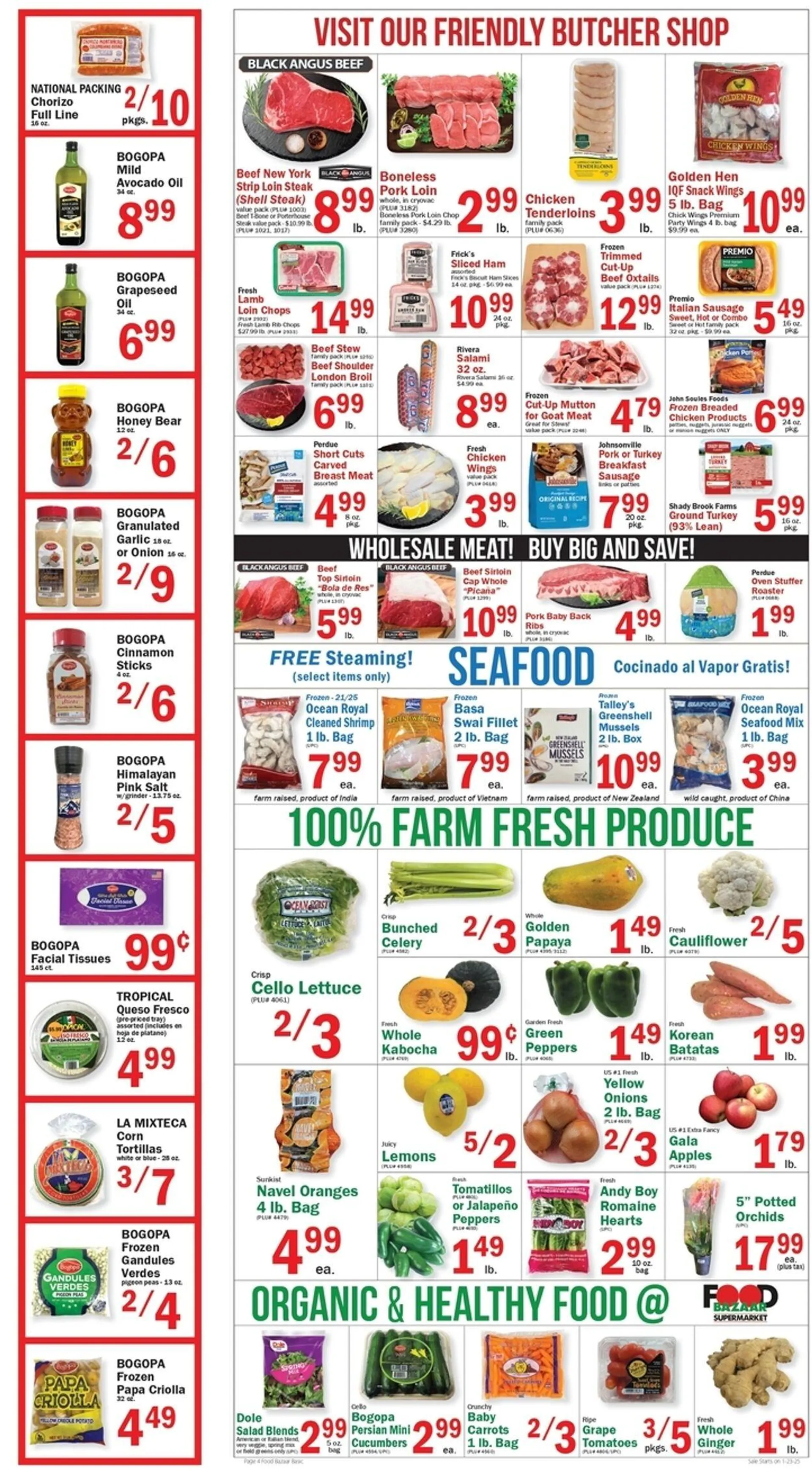 Catálogo de Food Bazaar Current weekly ad 23 de enero al 29 de enero 2025 - Página 4