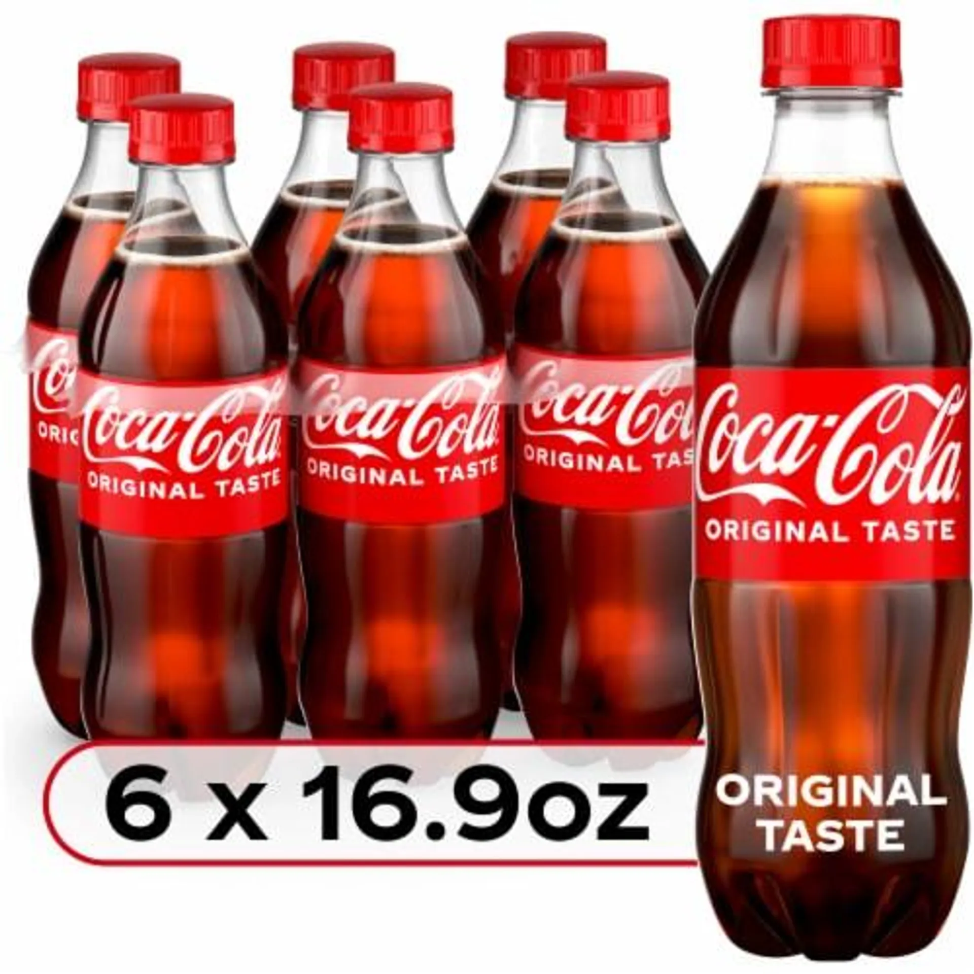 Coca-Cola Classic Soda Bottles