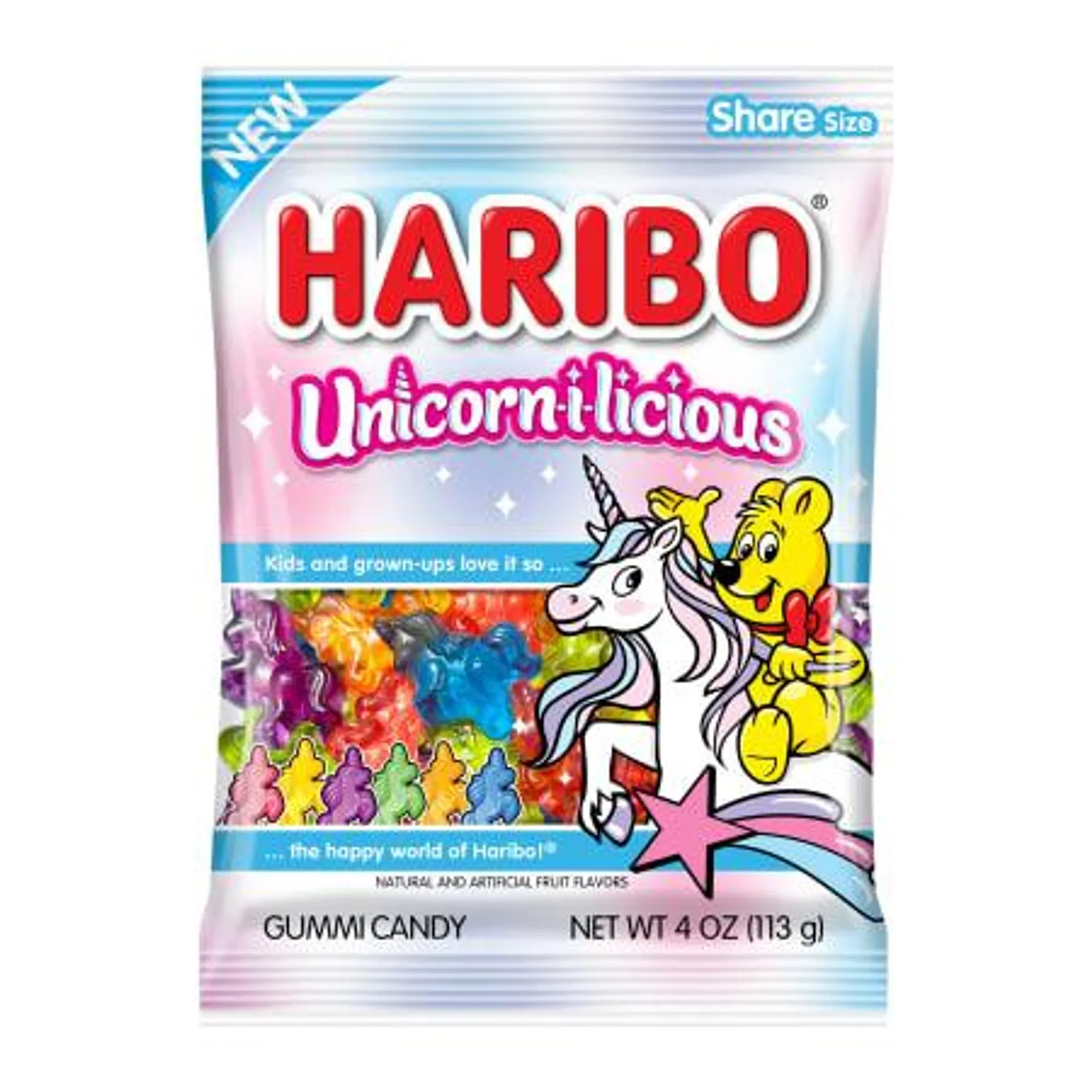 Haribo® Unicorn-i-licious Gummi Candy 4oz